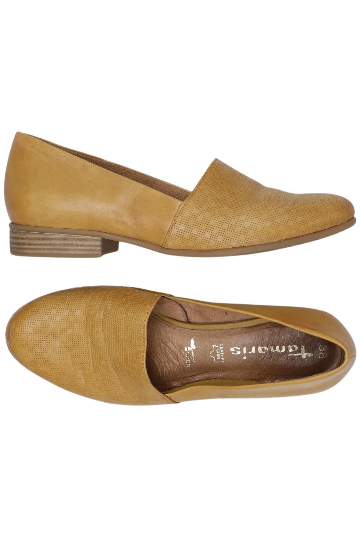 

Tamaris Damen Halbschuh, gelb, Gr. 38
