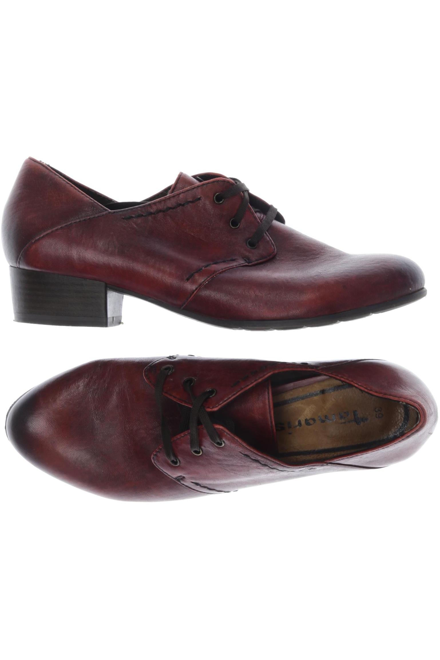 

Tamaris Damen Halbschuh, bordeaux, Gr. 39