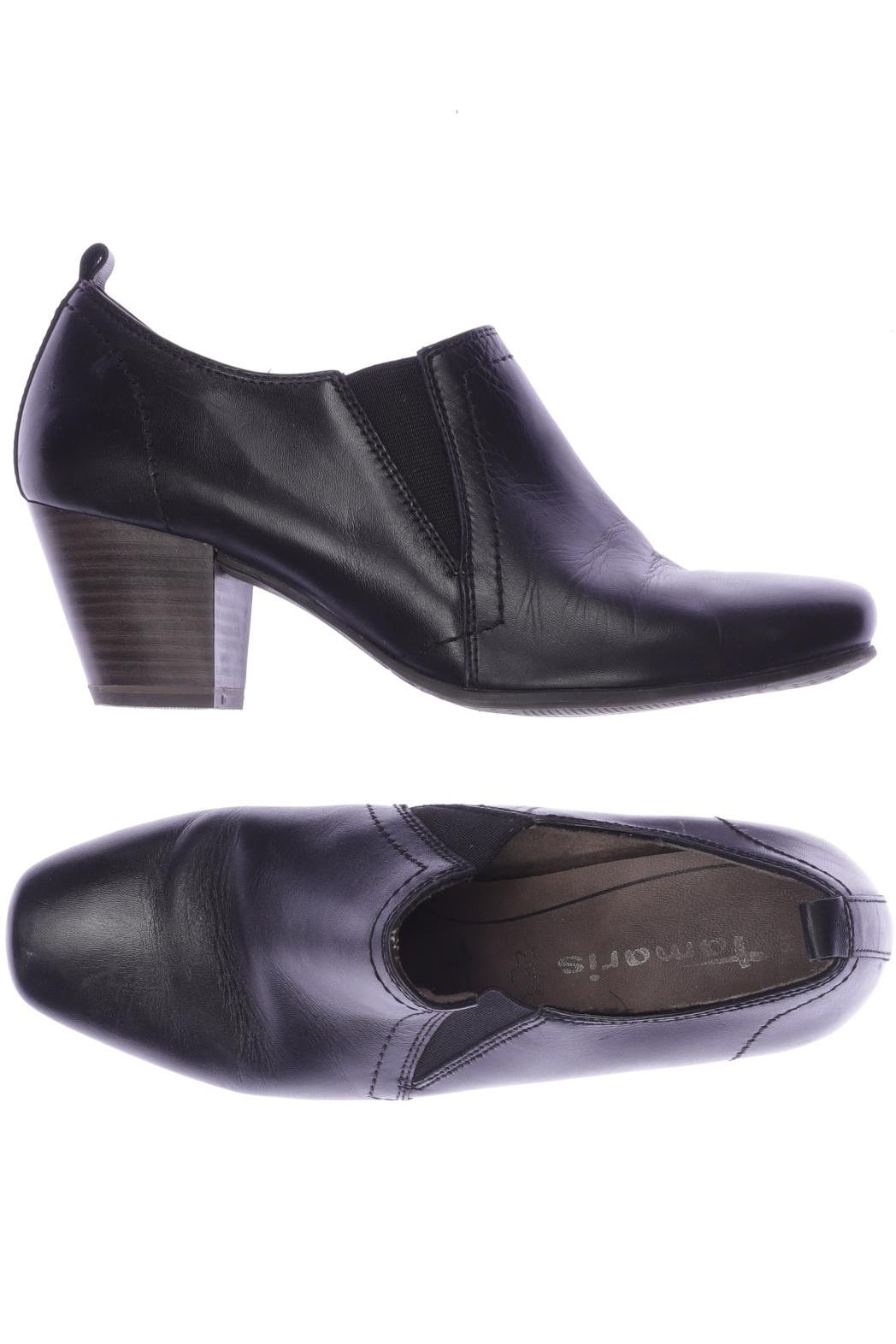 

Tamaris Damen Halbschuh, schwarz, Gr. 38
