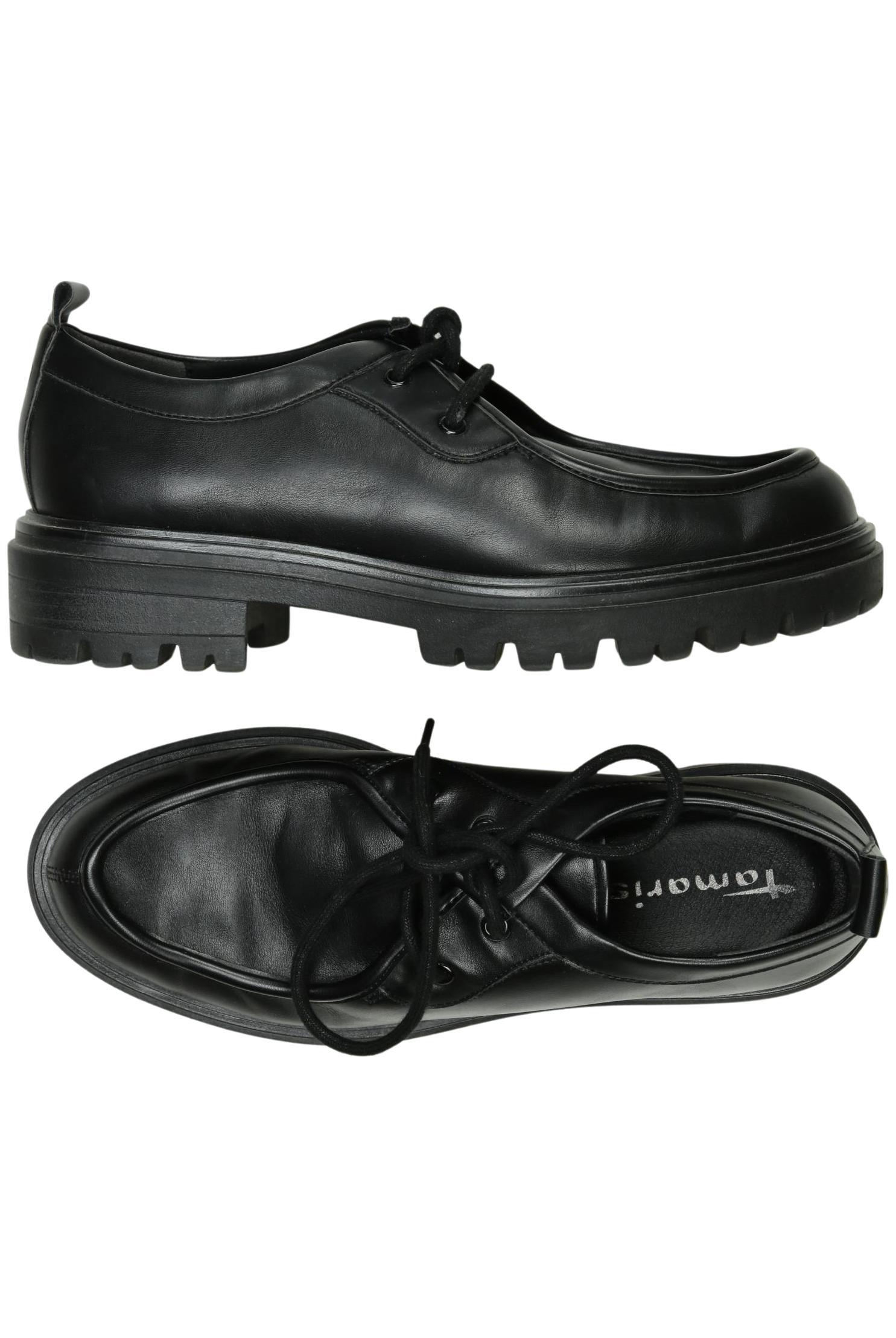 

Tamaris Damen Halbschuh, schwarz, Gr. 39