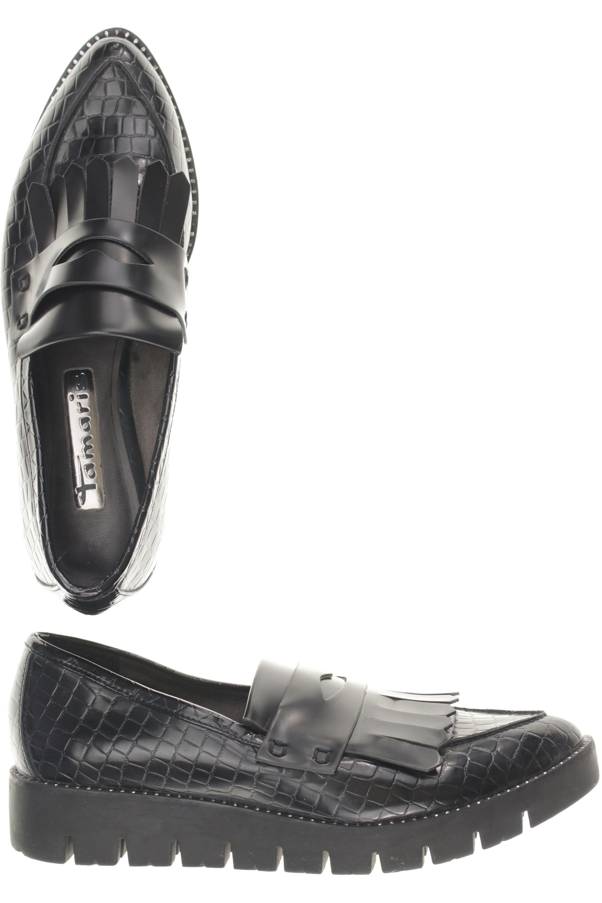 

Tamaris Damen Halbschuh, schwarz, Gr. 39