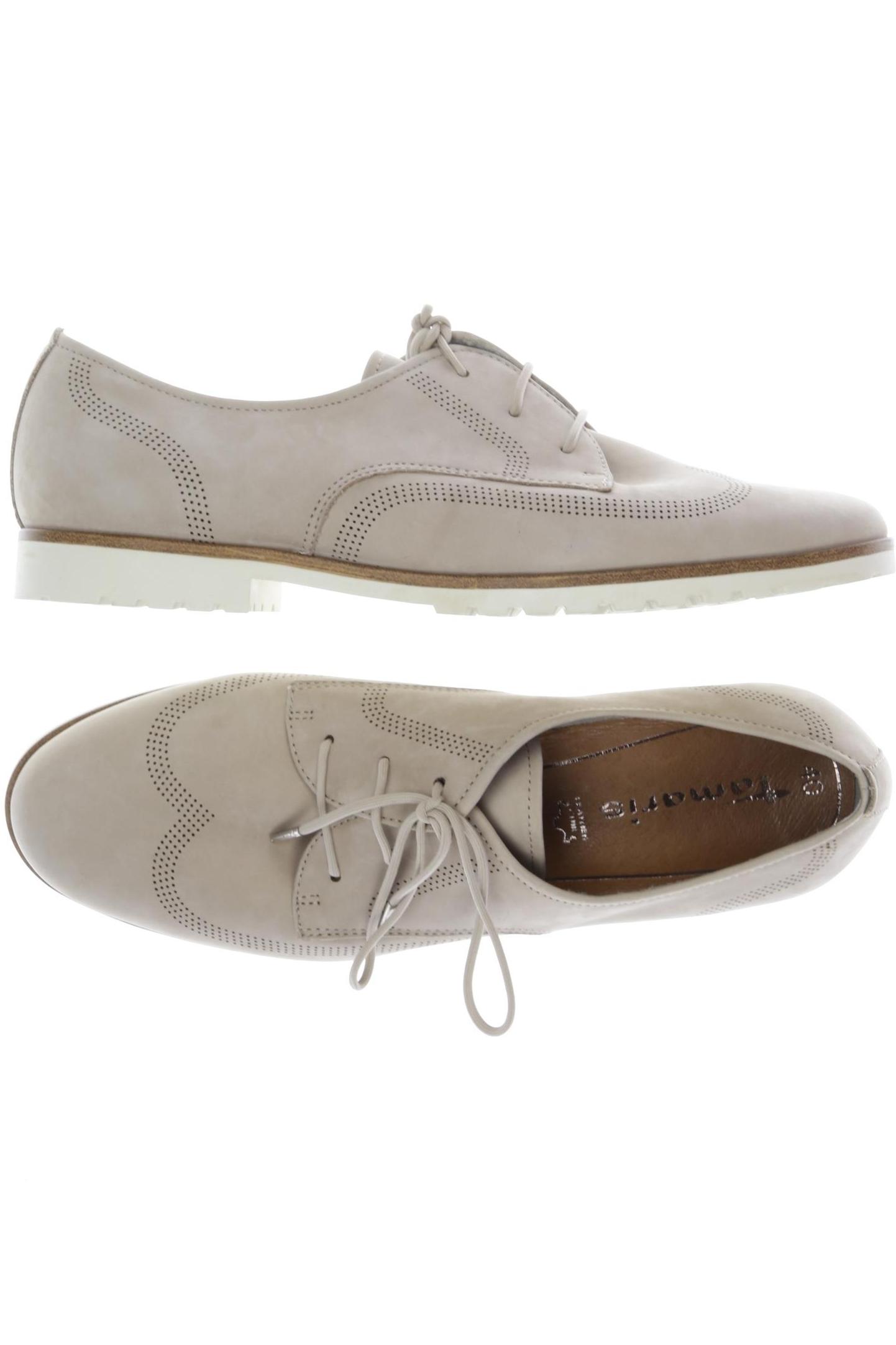 

Tamaris Damen Halbschuh, beige, Gr. 40