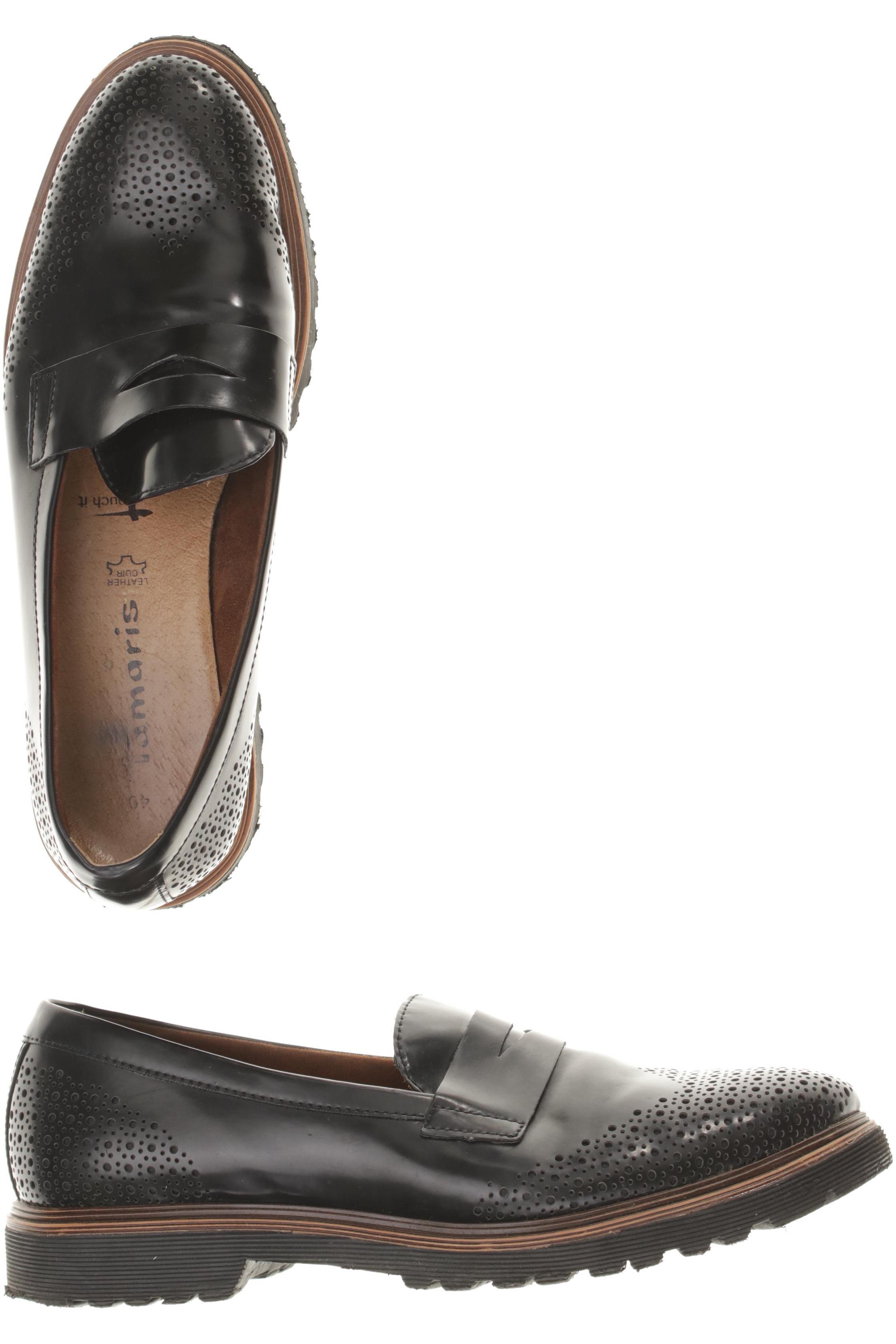 

Tamaris Damen Halbschuh, schwarz, Gr. 40