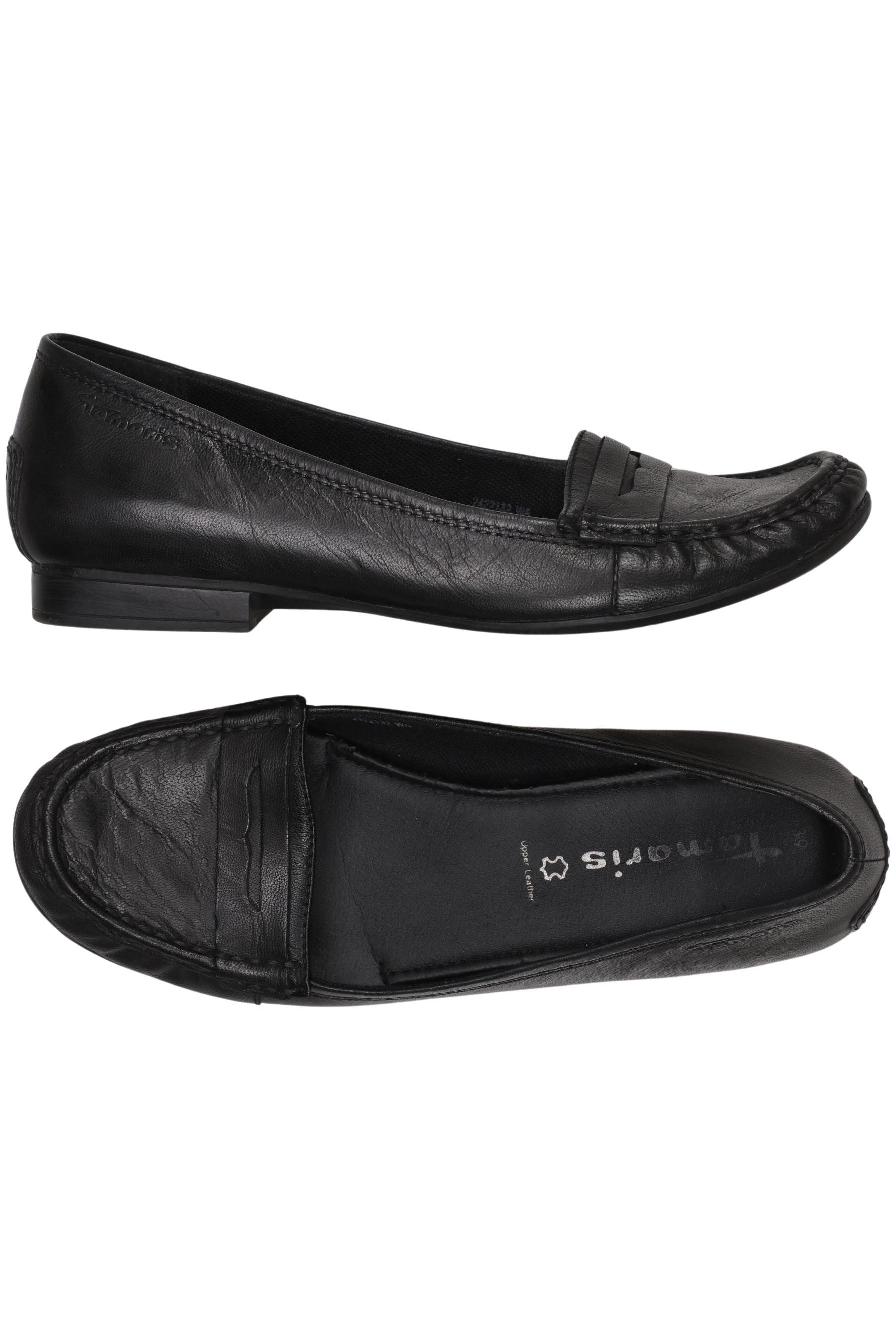 

Tamaris Damen Halbschuh, schwarz, Gr. 39