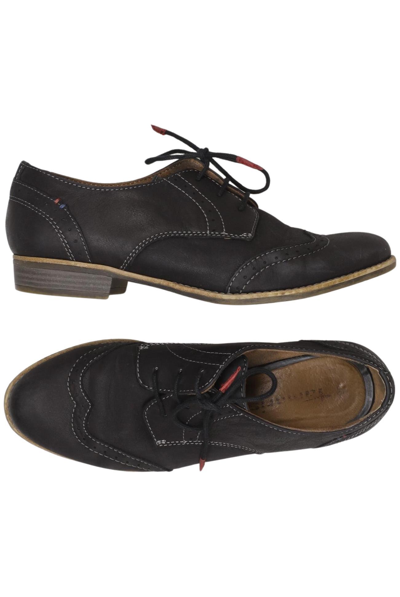 

Tamaris Damen Halbschuh, schwarz, Gr. 38