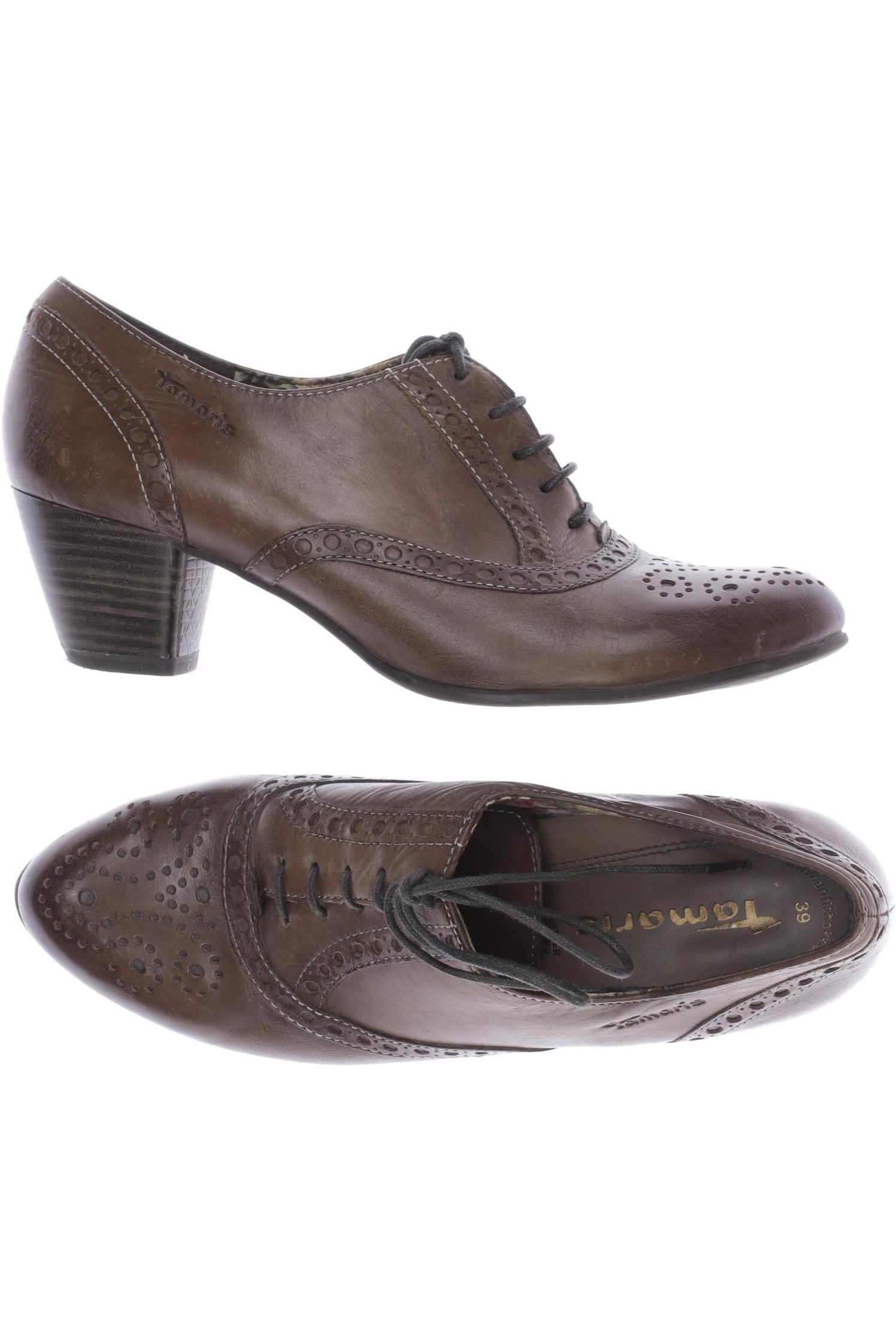 

Tamaris Damen Halbschuh, braun, Gr. 39