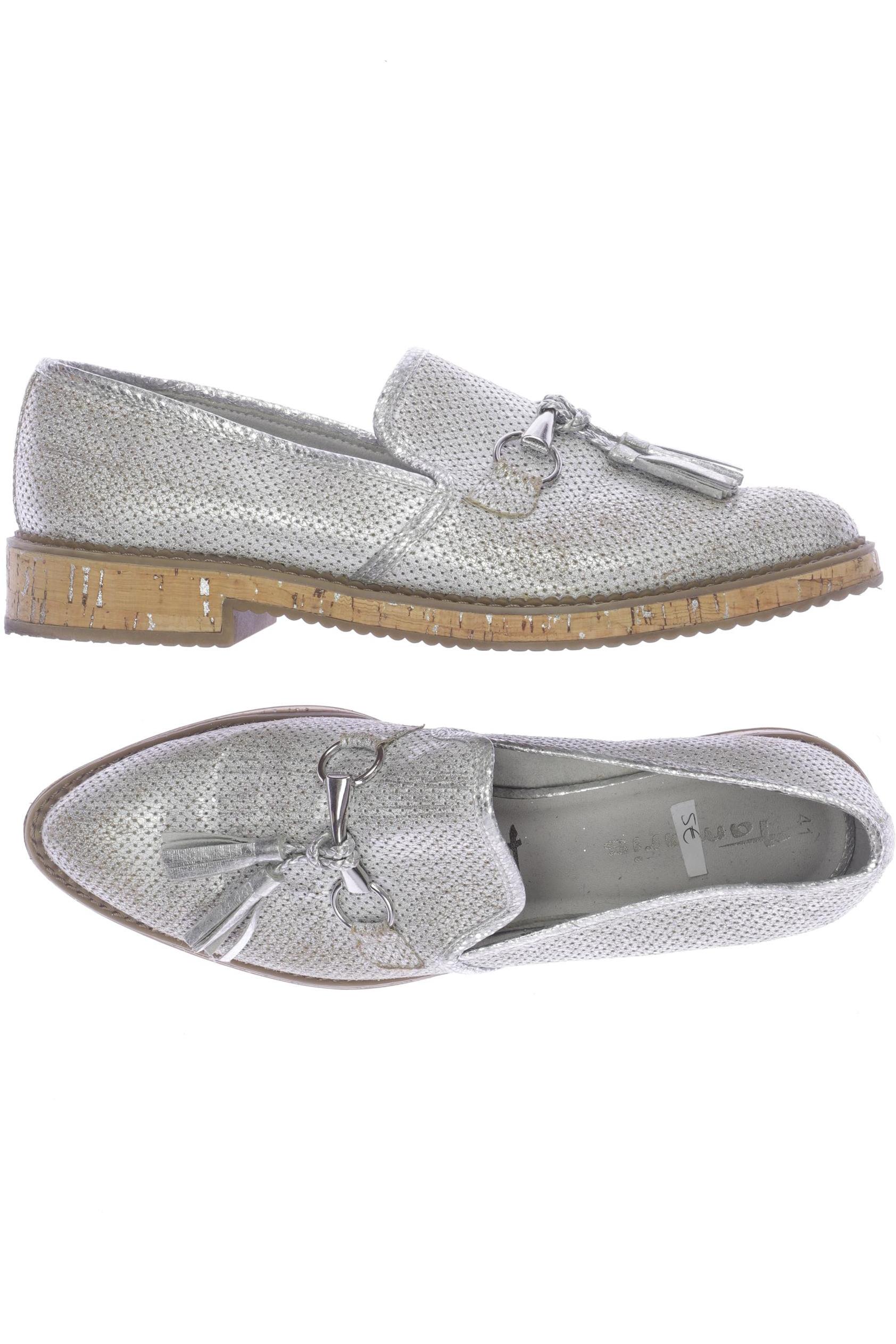 

Tamaris Damen Halbschuh, silber, Gr. 41
