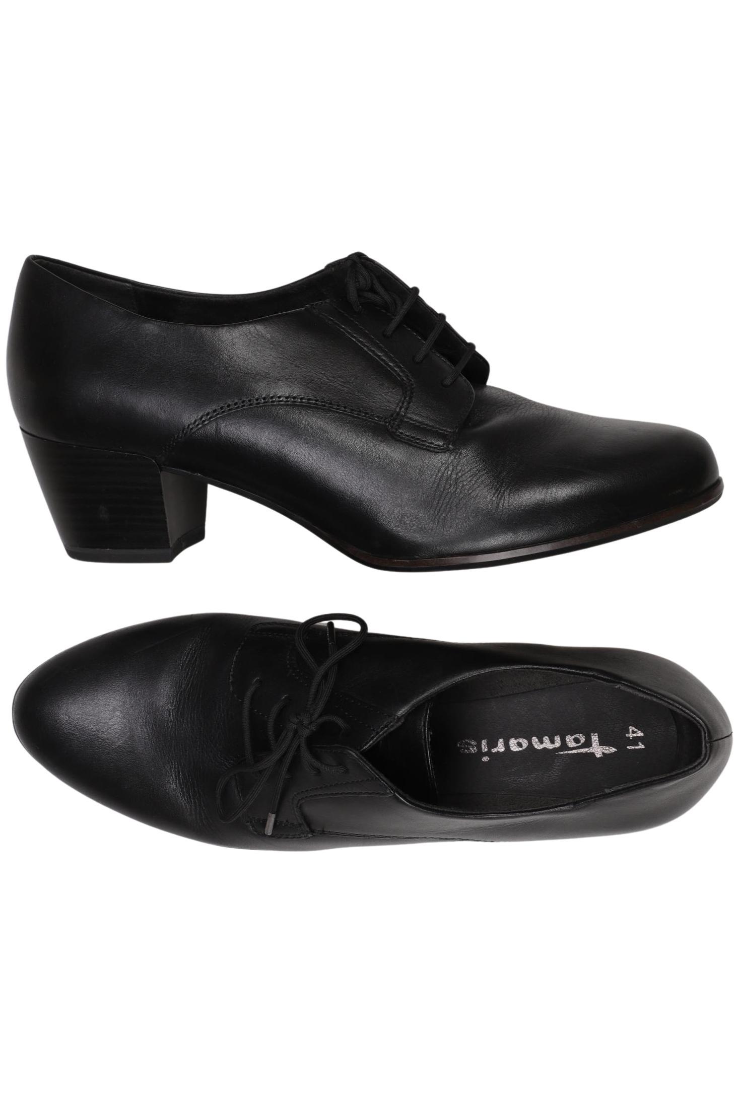 

Tamaris Damen Halbschuh, schwarz, Gr. 41