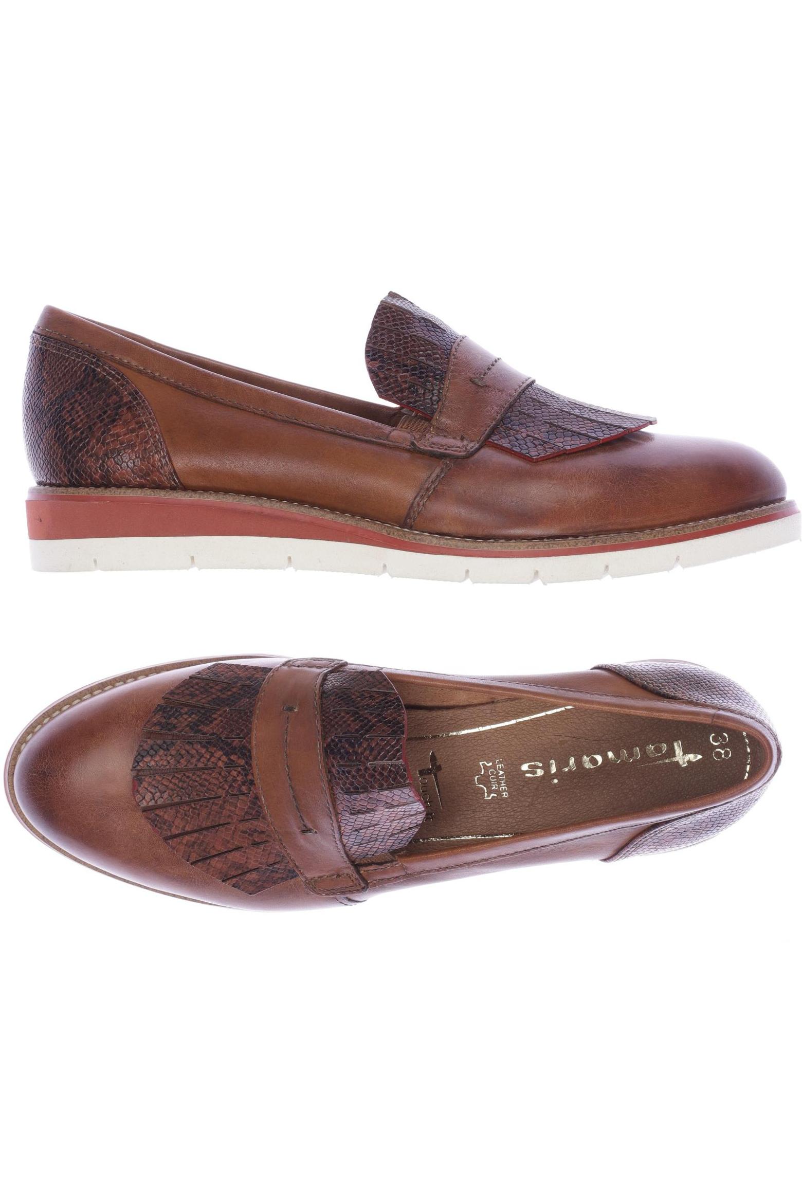 

Tamaris Damen Halbschuh, braun, Gr. 38