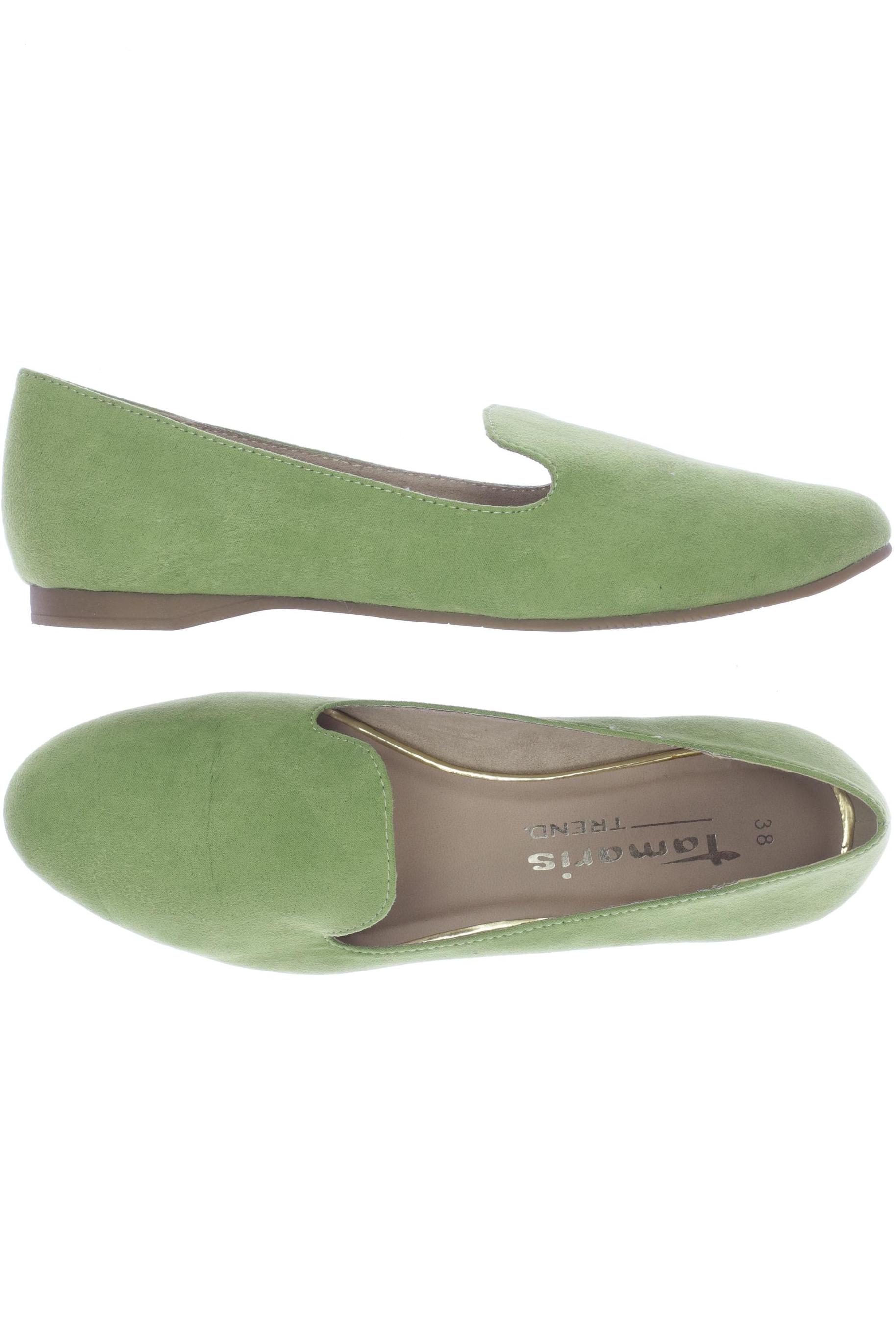 

Tamaris Damen Halbschuh, hellgrün, Gr. 38