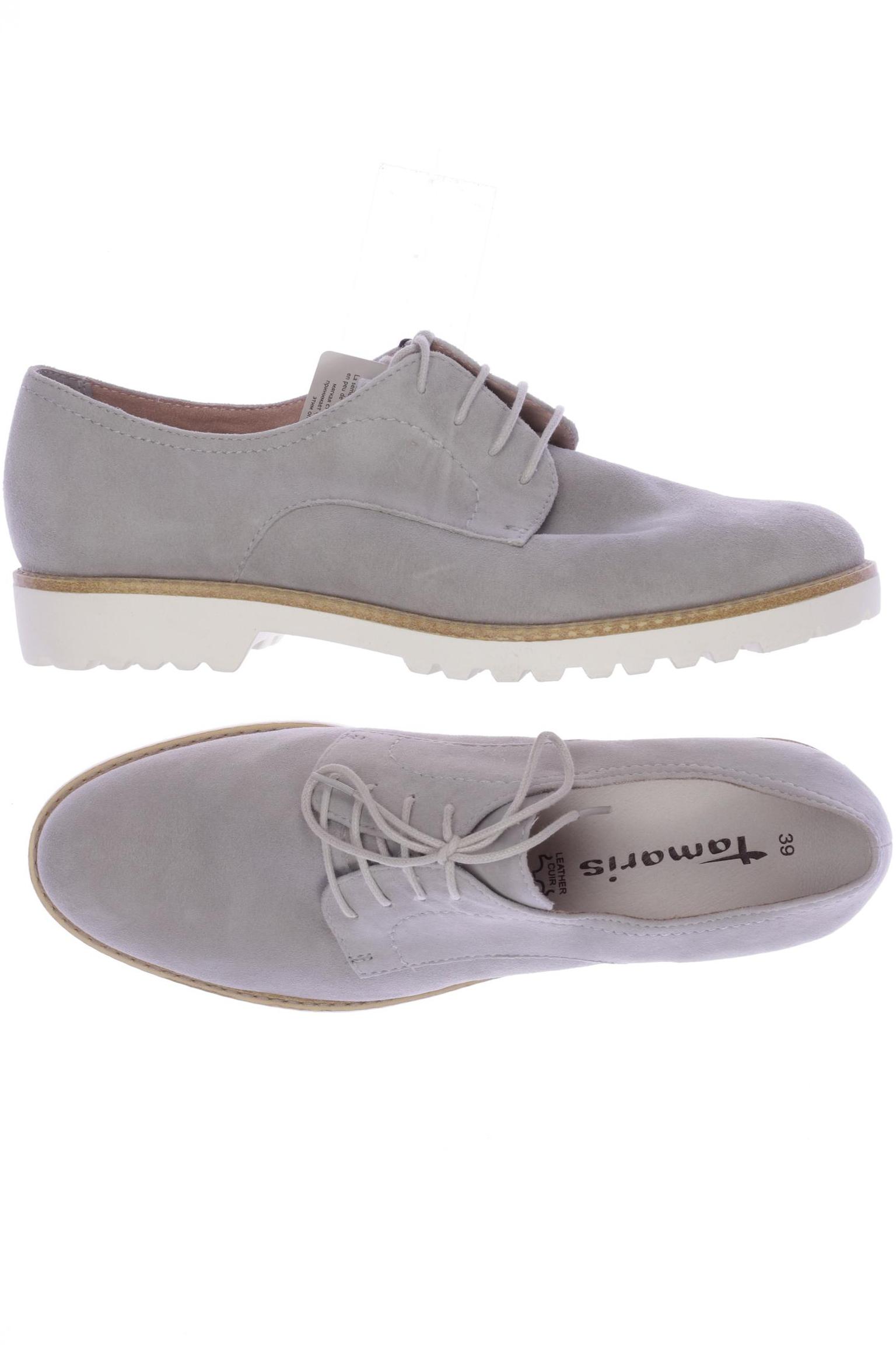 

Tamaris Damen Halbschuh, grau, Gr. 39