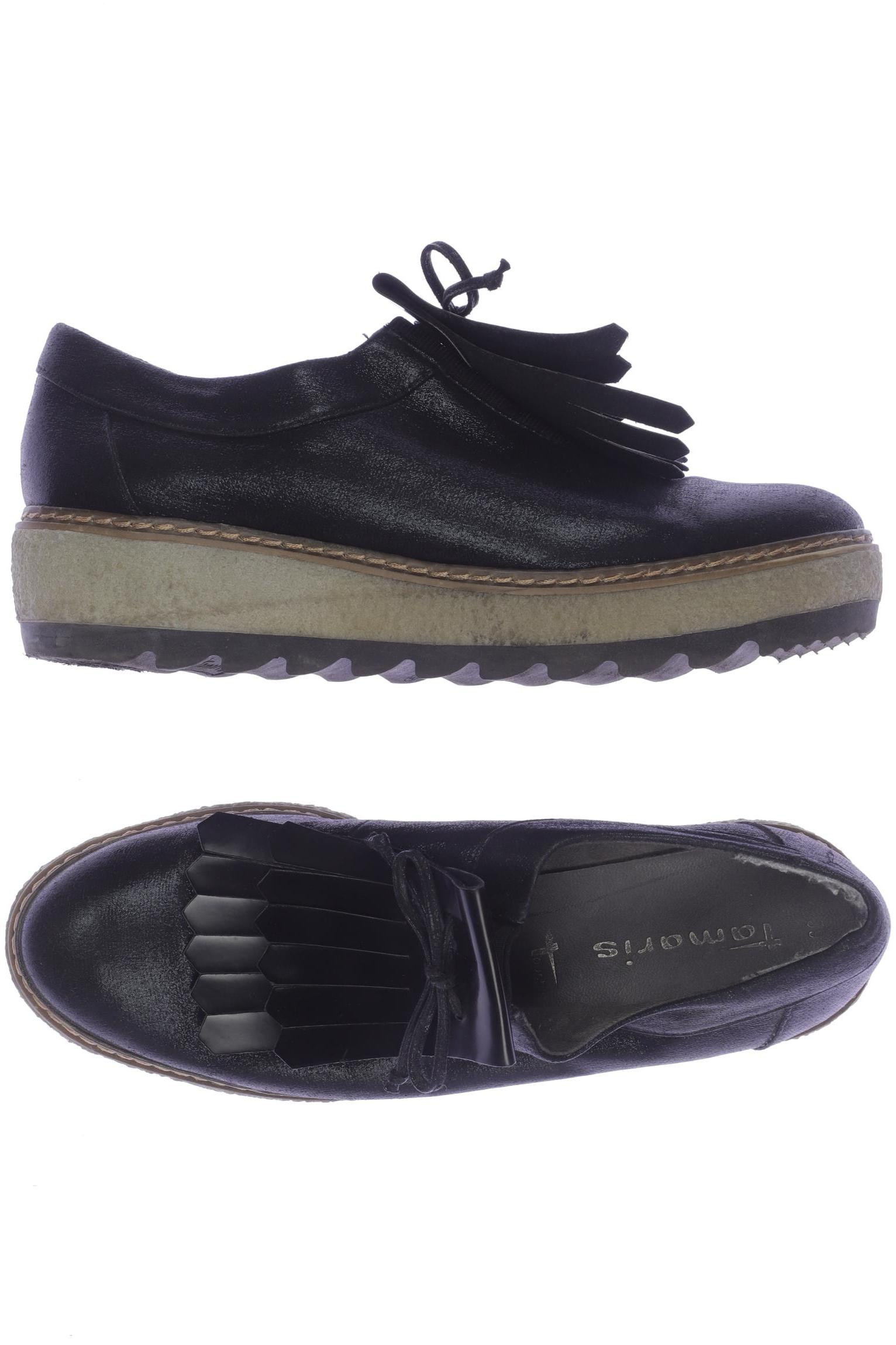 

Tamaris Damen Halbschuh, schwarz, Gr. 39