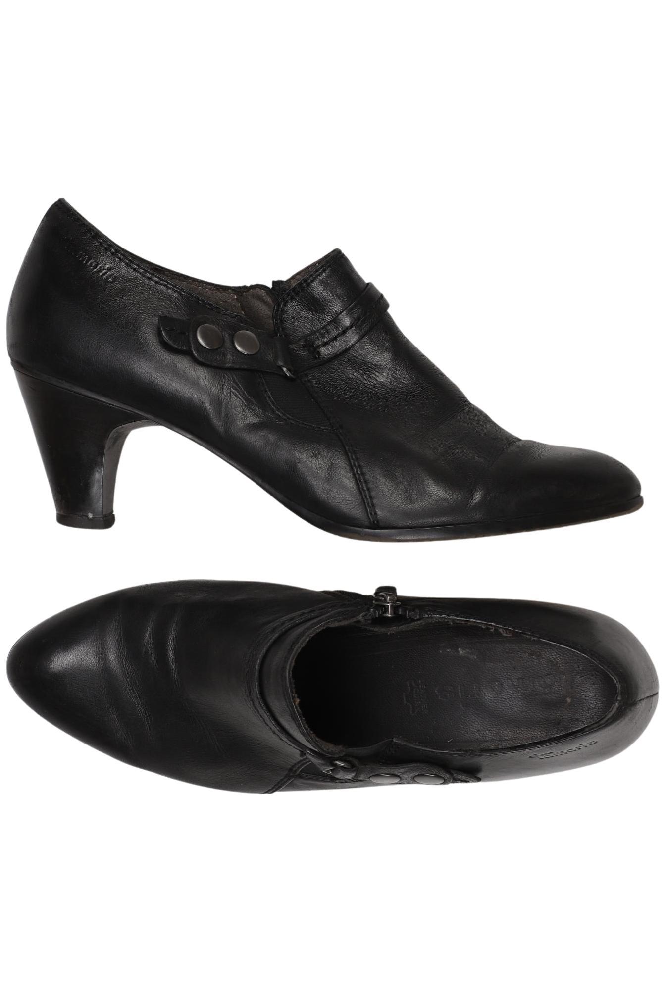 

Tamaris Damen Halbschuh, schwarz, Gr. 40.5