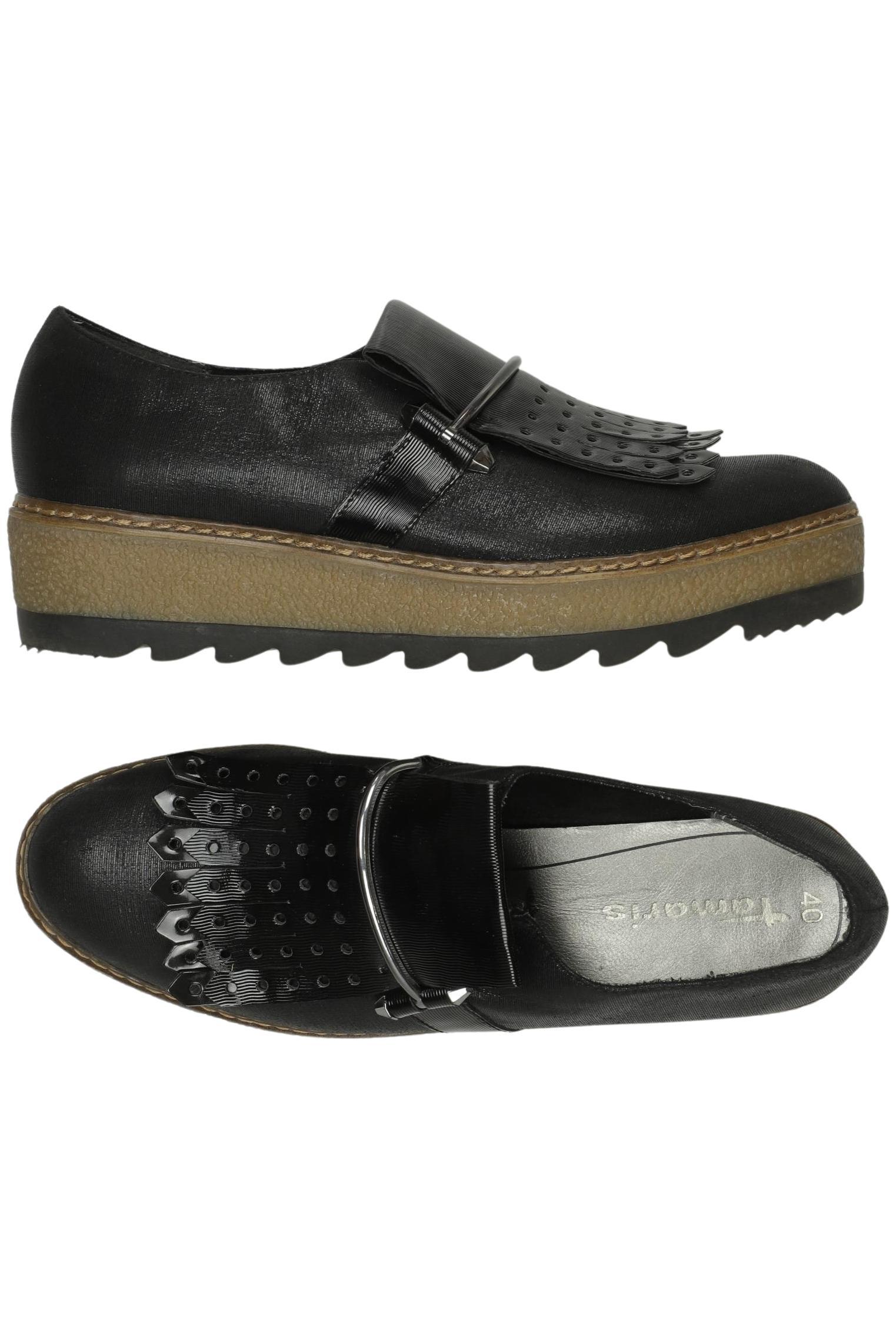 

Tamaris Damen Halbschuh, schwarz, Gr. 40