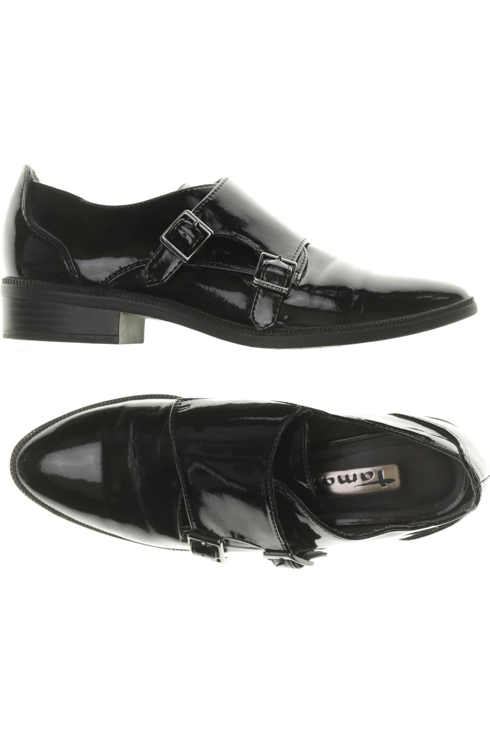 

Tamaris Damen Halbschuh, schwarz, Gr. 38