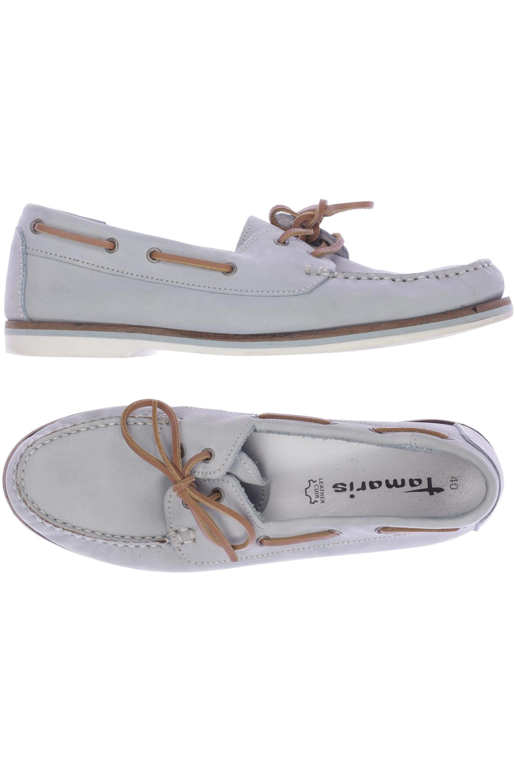 

Tamaris Damen Halbschuh, hellblau, Gr. 40