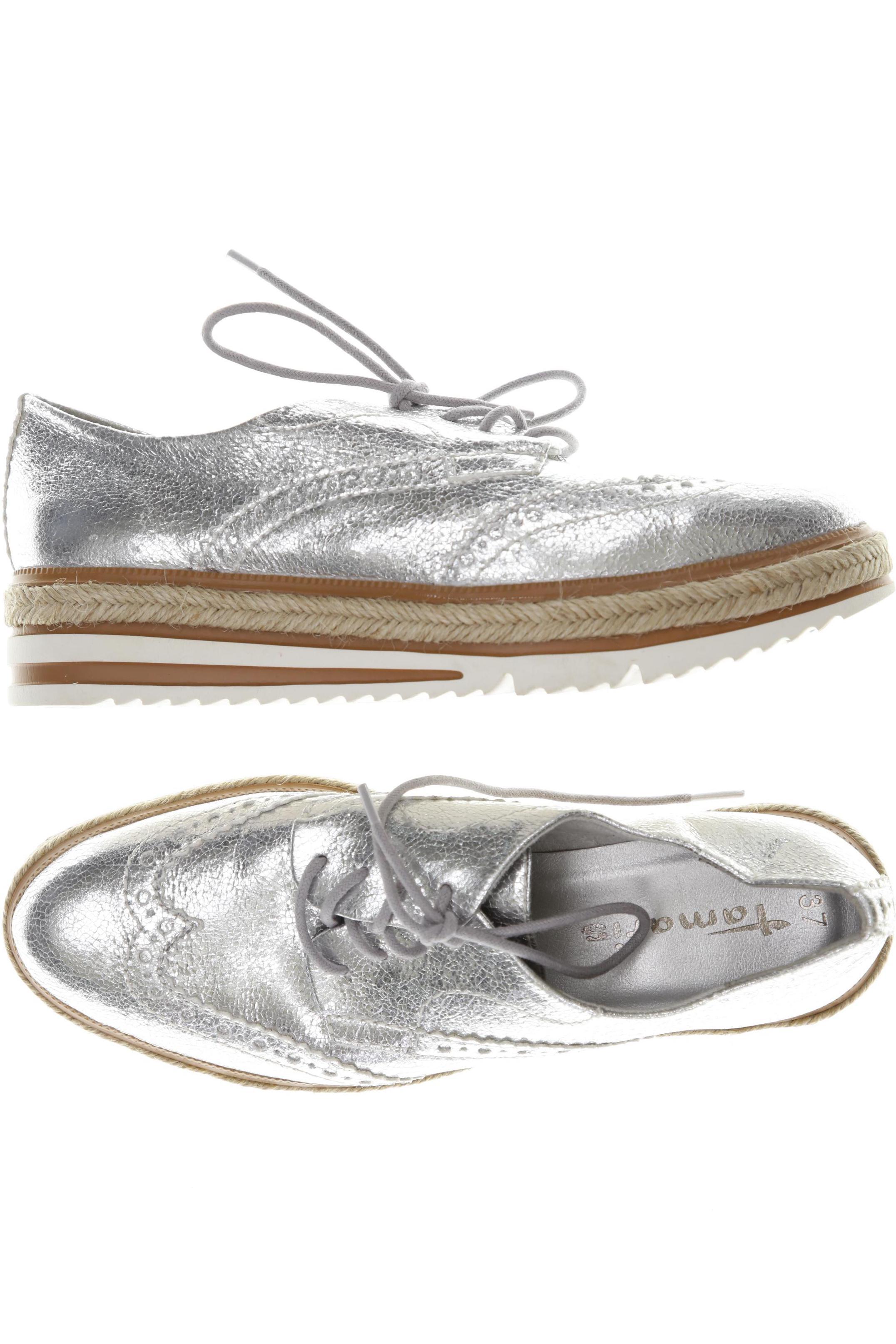 

Tamaris Damen Halbschuh, silber, Gr. 37