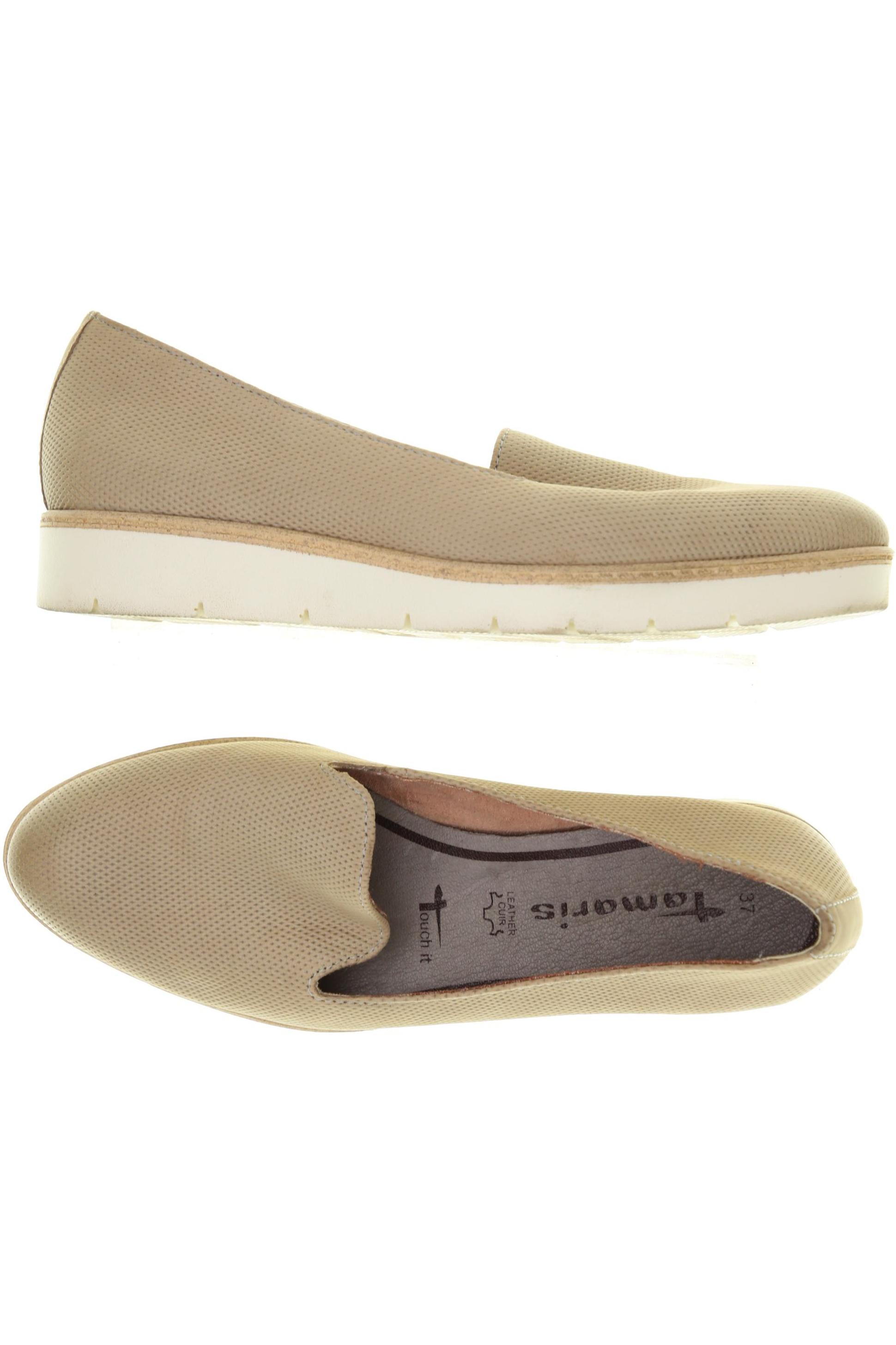 

Tamaris Damen Halbschuh, beige, Gr. 37