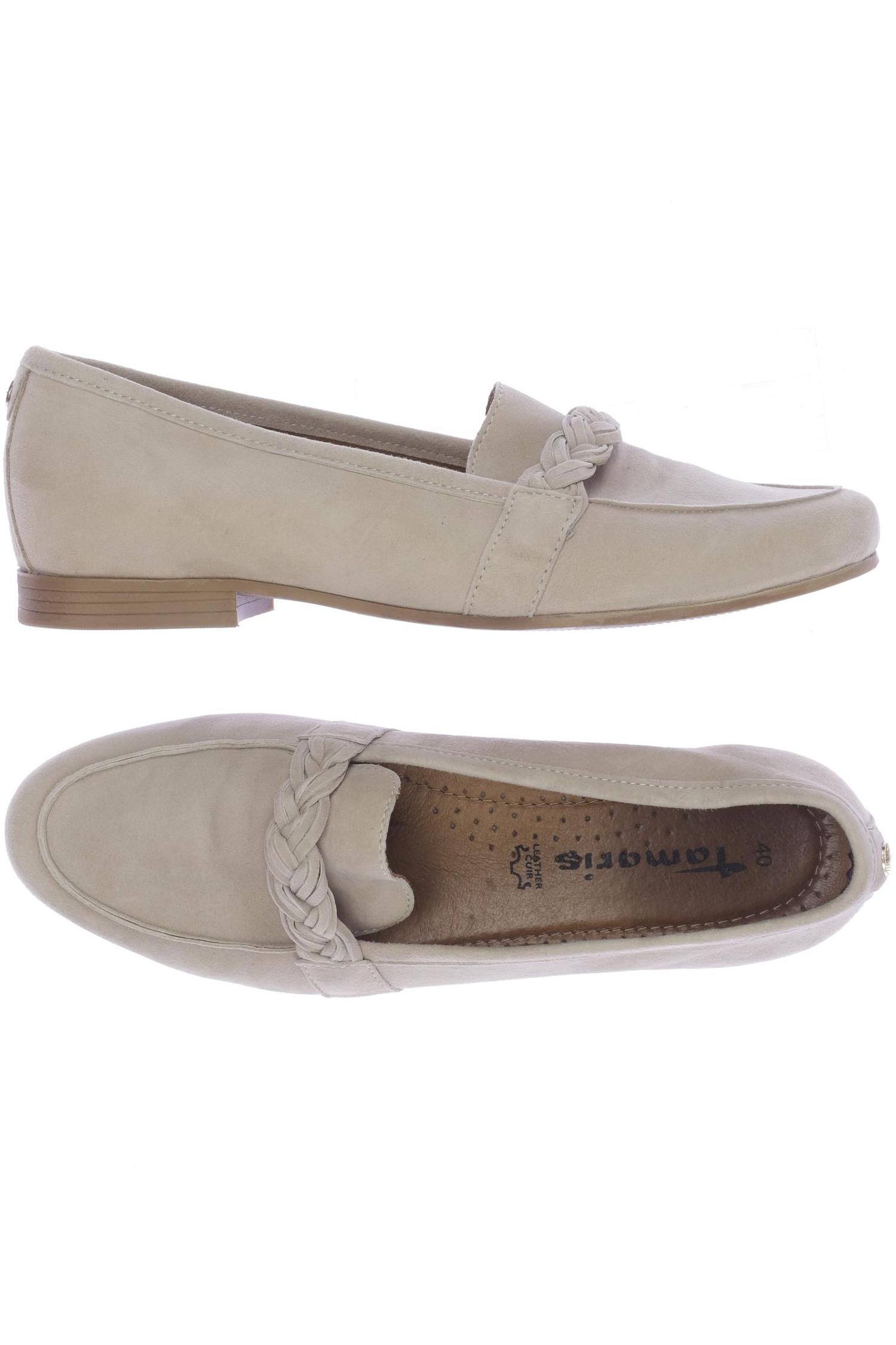 

Tamaris Damen Halbschuh, beige, Gr. 40