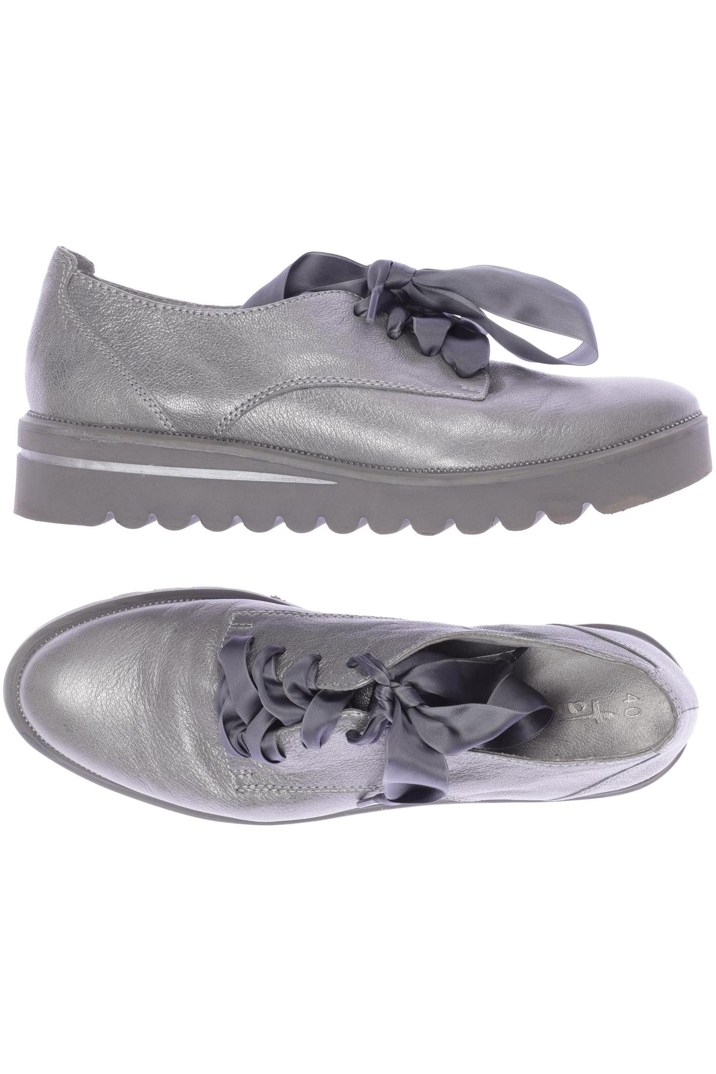 

Tamaris Damen Halbschuh, silber, Gr. 40