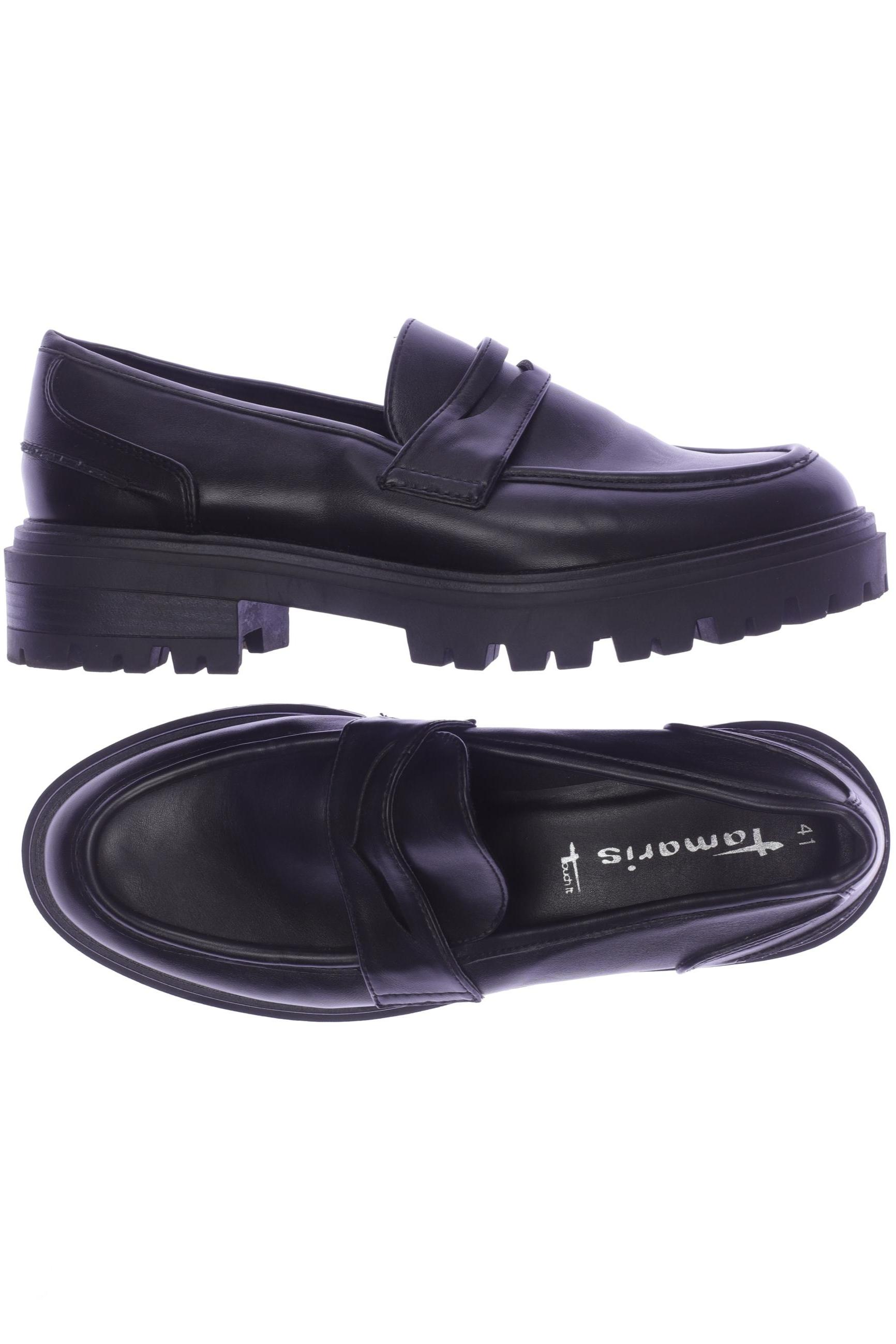 

Tamaris Damen Halbschuh, schwarz, Gr. 41