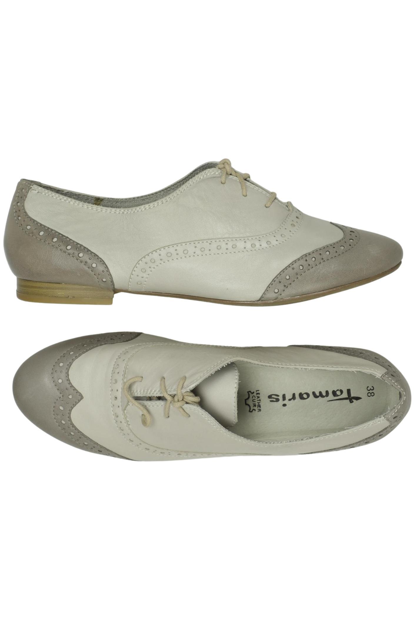 

Tamaris Damen Halbschuh, grau, Gr. 38