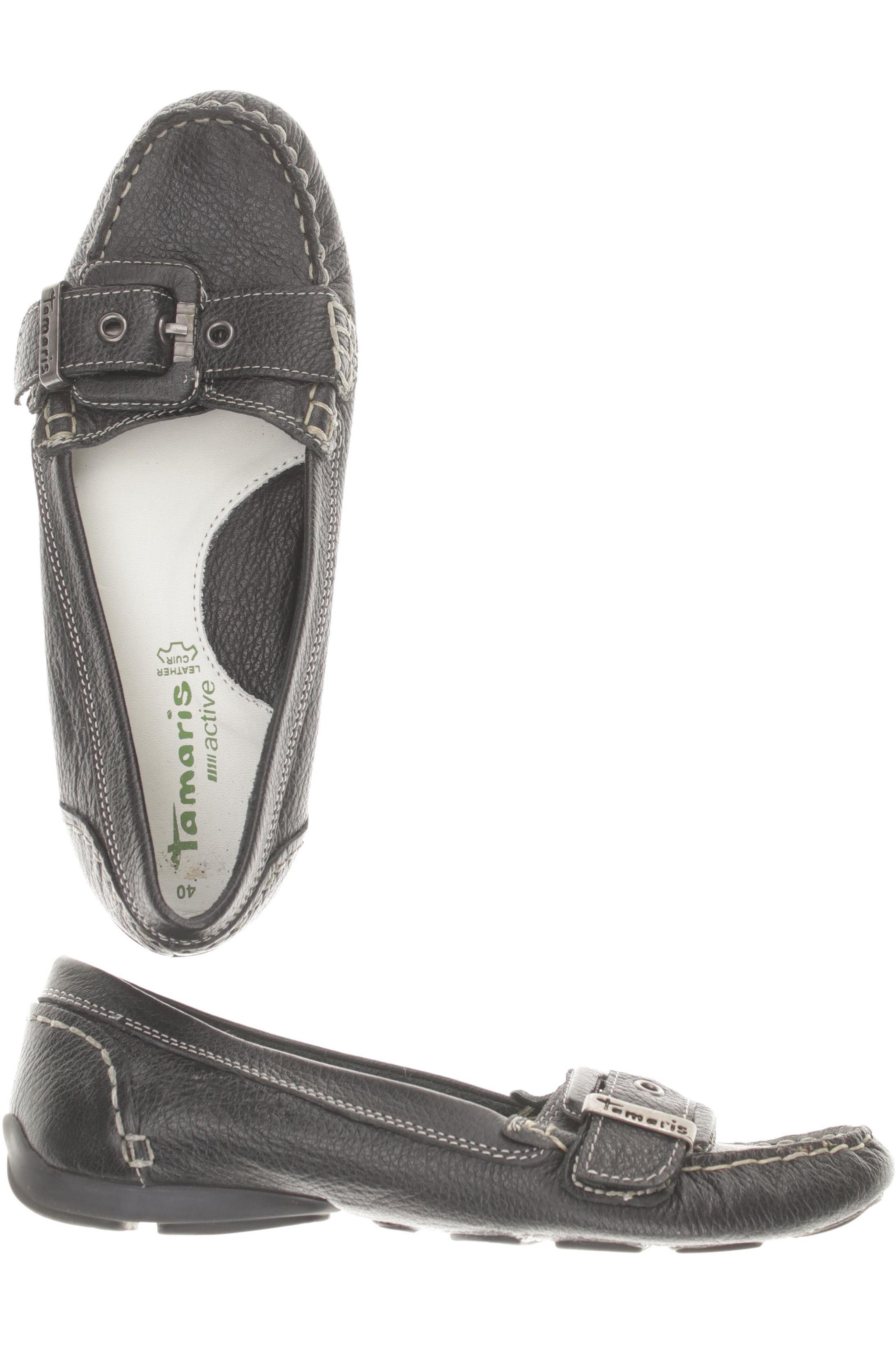 

Tamaris Damen Halbschuh, schwarz, Gr. 40