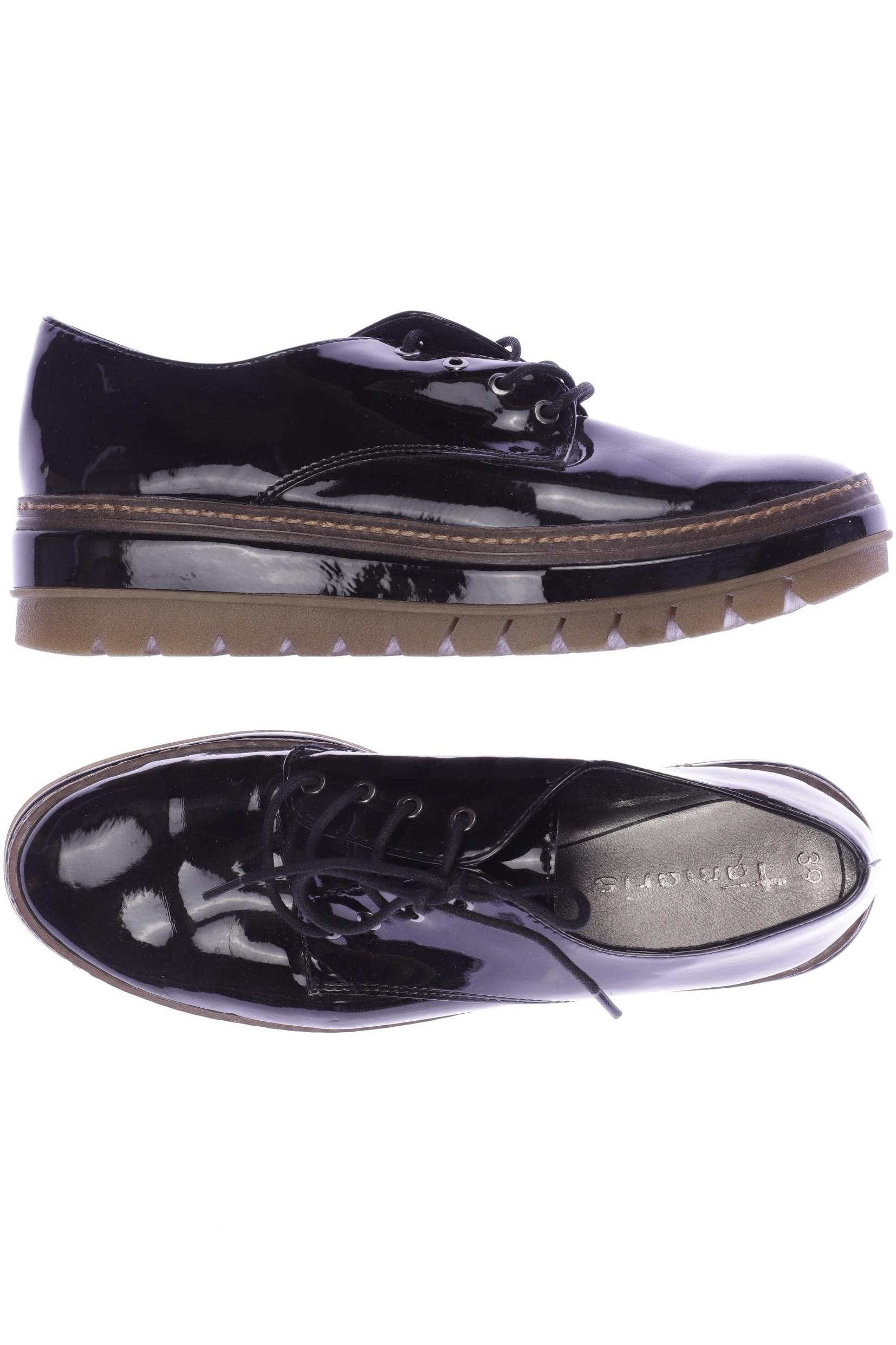 

Tamaris Damen Halbschuh, schwarz, Gr. 39