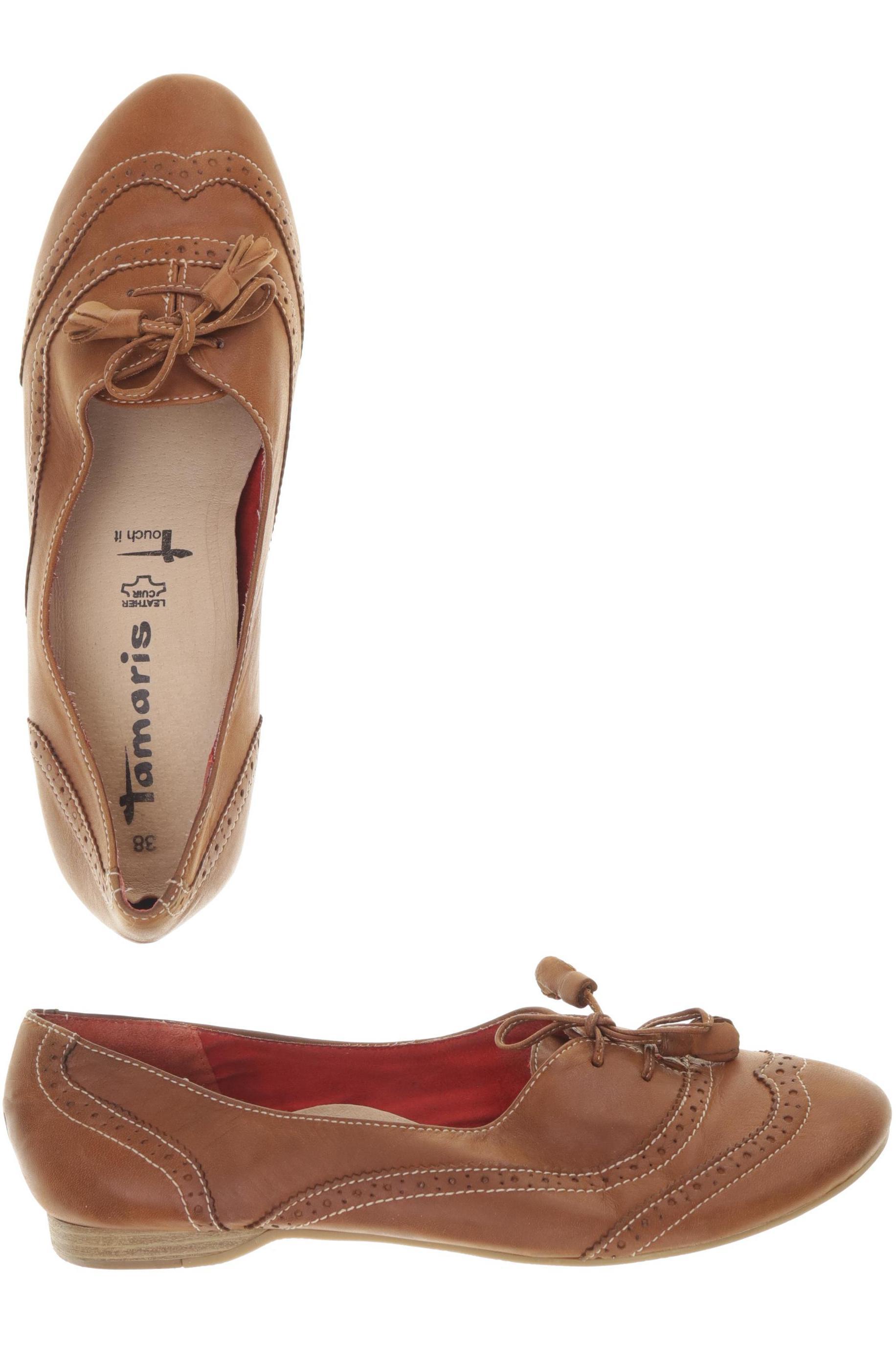 

Tamaris Damen Halbschuh, braun, Gr. 38