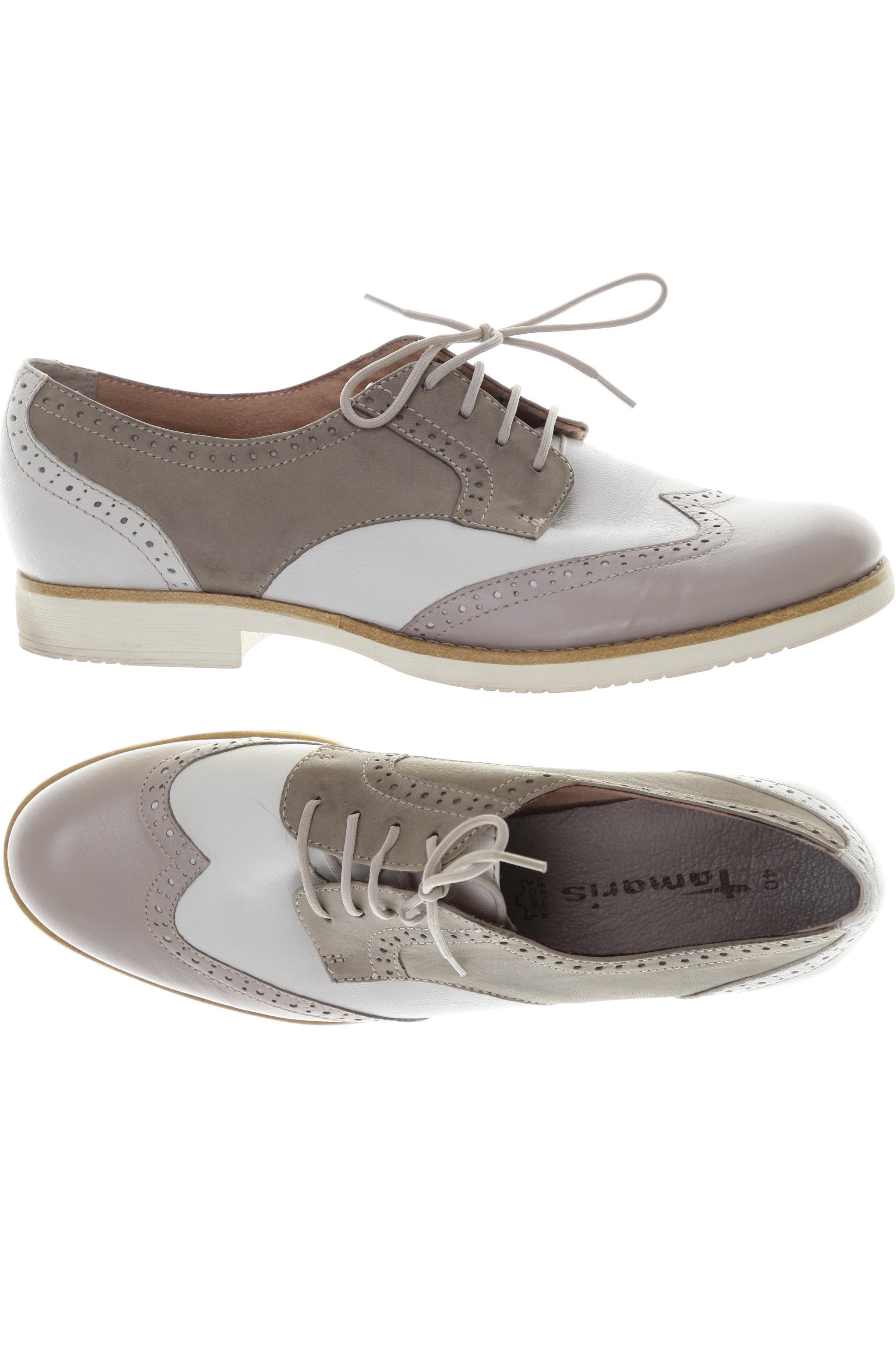 

Tamaris Damen Halbschuh, beige, Gr. 40