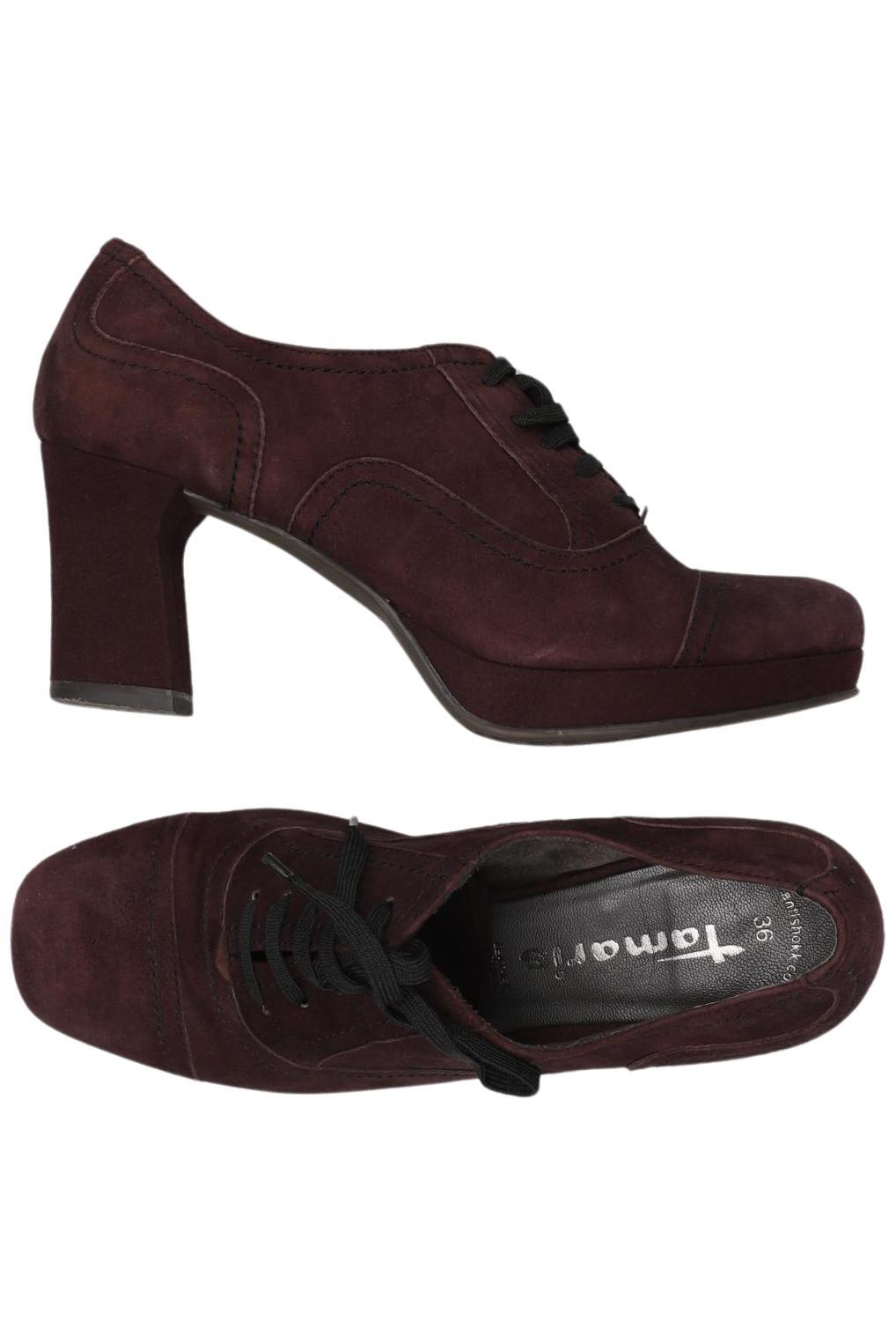 

Tamaris Damen Halbschuh, bordeaux, Gr. 36