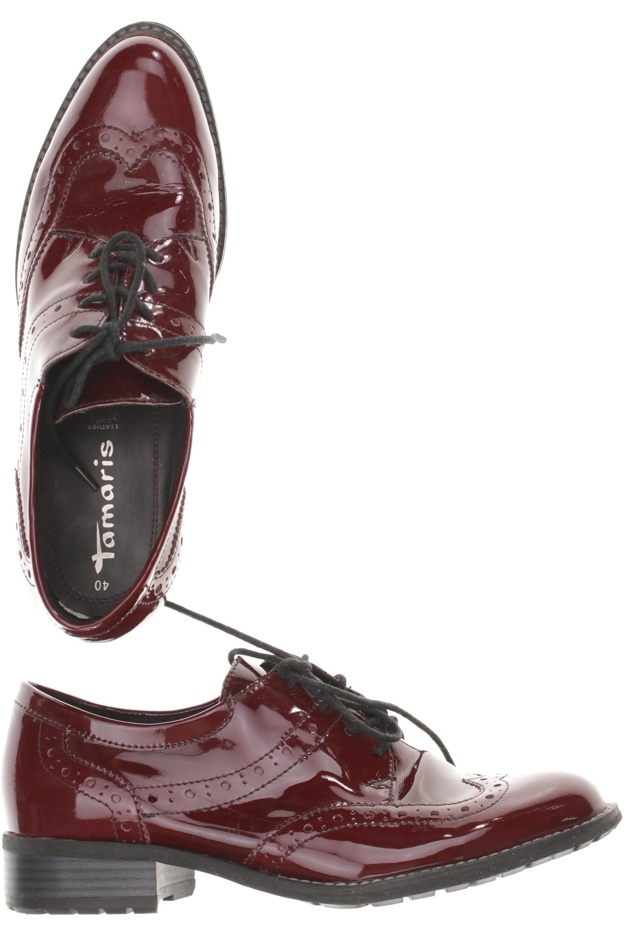 

Tamaris Damen Halbschuh, rot, Gr. 40