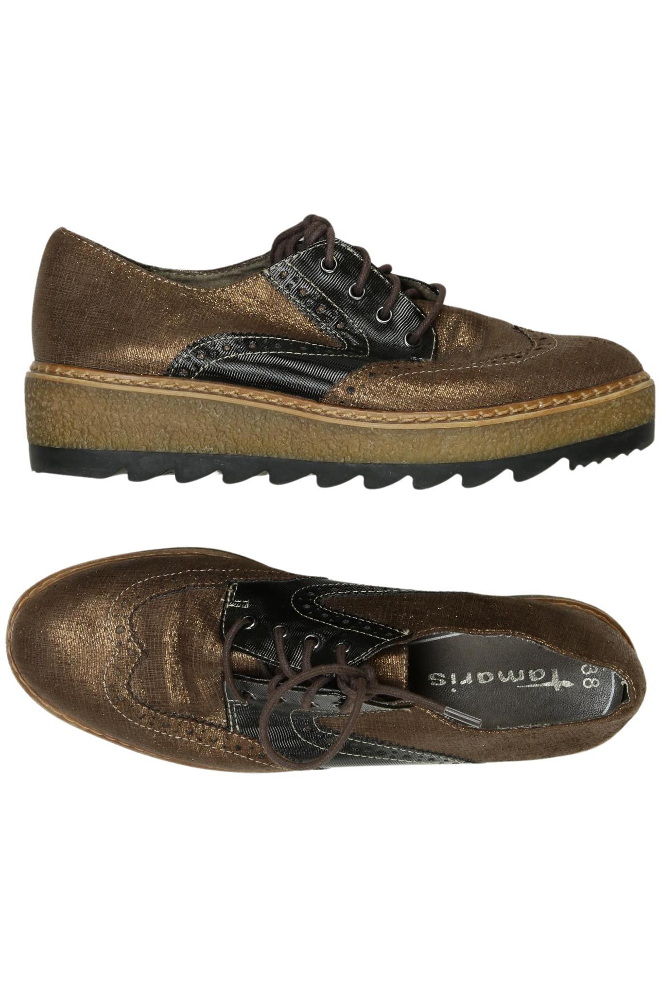 

Tamaris Damen Halbschuh, braun, Gr. 38