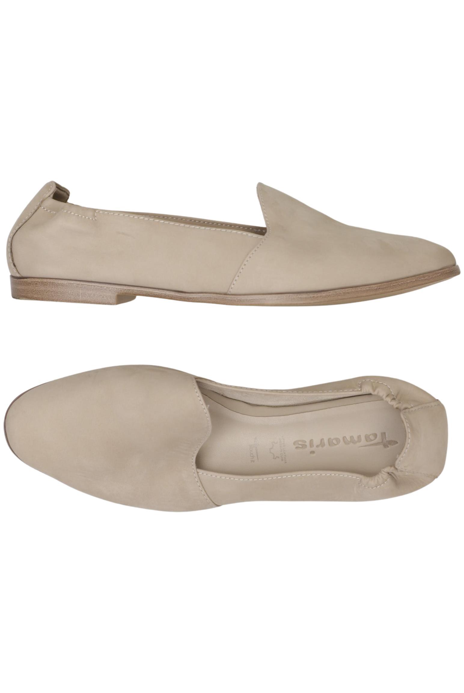 

Tamaris Damen Halbschuh, beige, Gr. 38