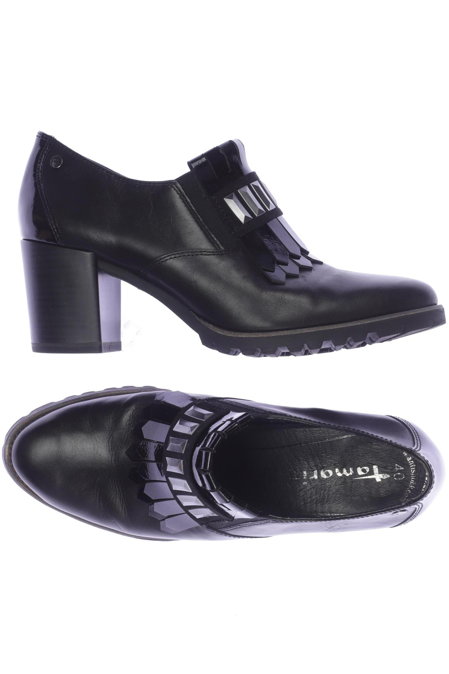 

Tamaris Damen Halbschuh, schwarz, Gr. 40