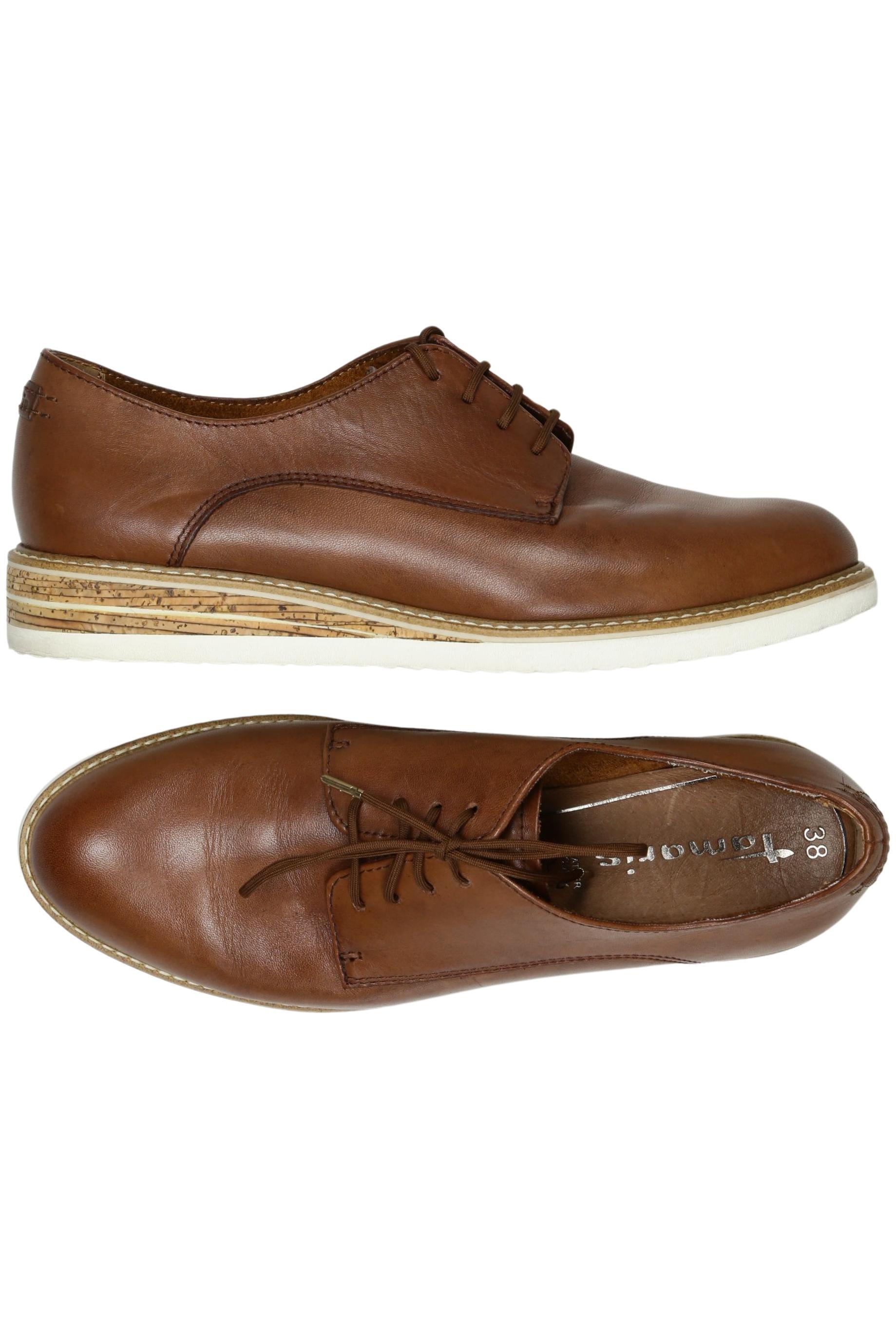

Tamaris Damen Halbschuh, braun, Gr. 38