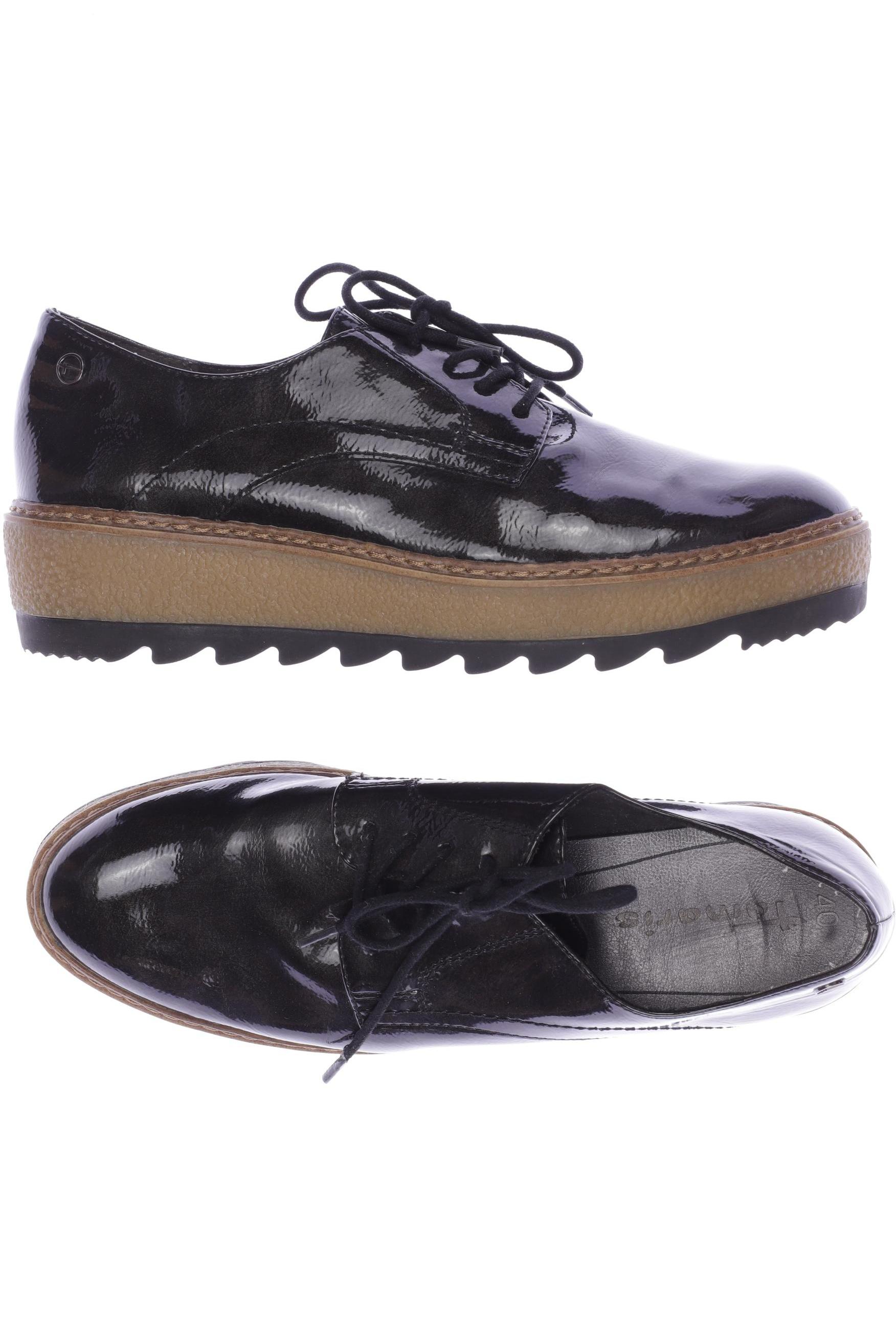 

Tamaris Damen Halbschuh, schwarz, Gr. 40