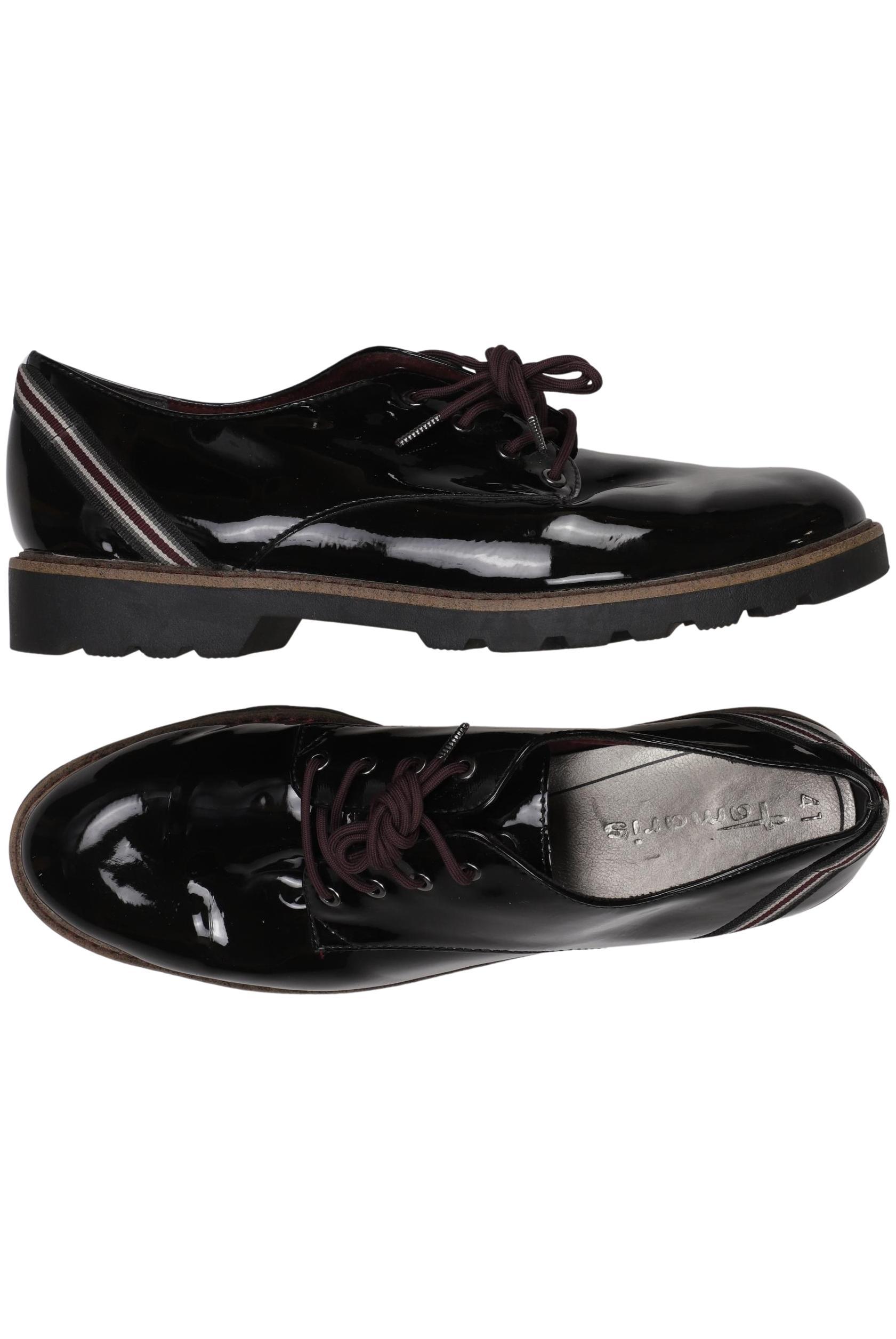 

Tamaris Damen Halbschuh, schwarz, Gr. 41