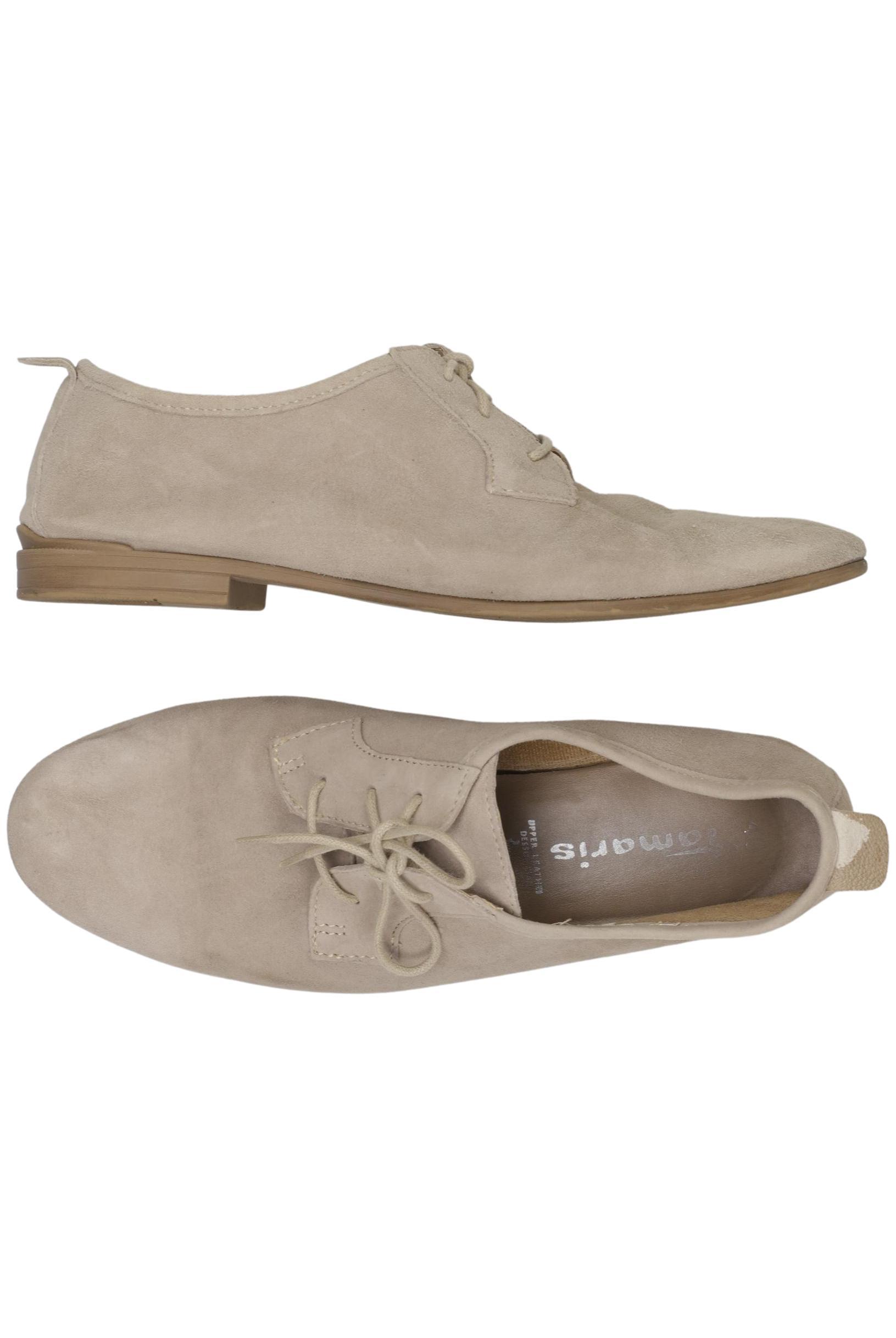 

Tamaris Damen Halbschuh, beige, Gr. 40