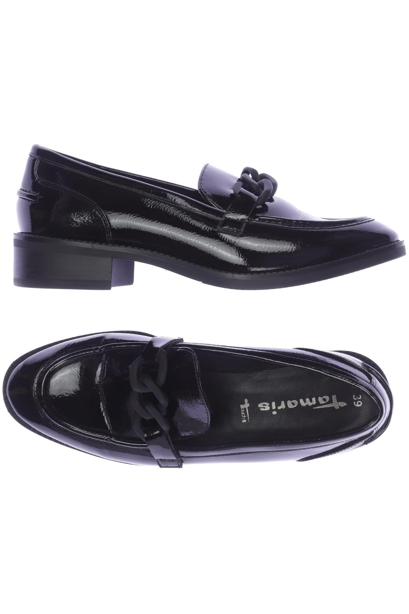 

Tamaris Damen Halbschuh, schwarz, Gr. 39