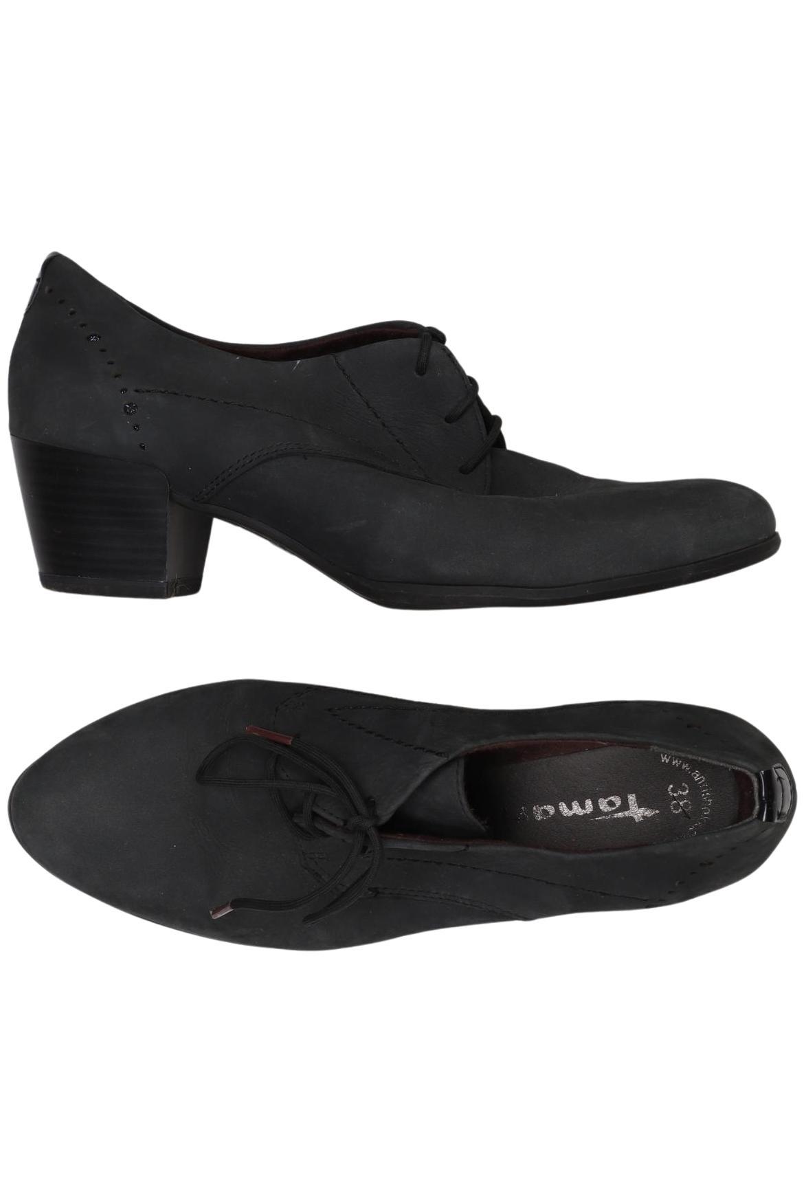 

Tamaris Damen Halbschuh, schwarz, Gr. 38