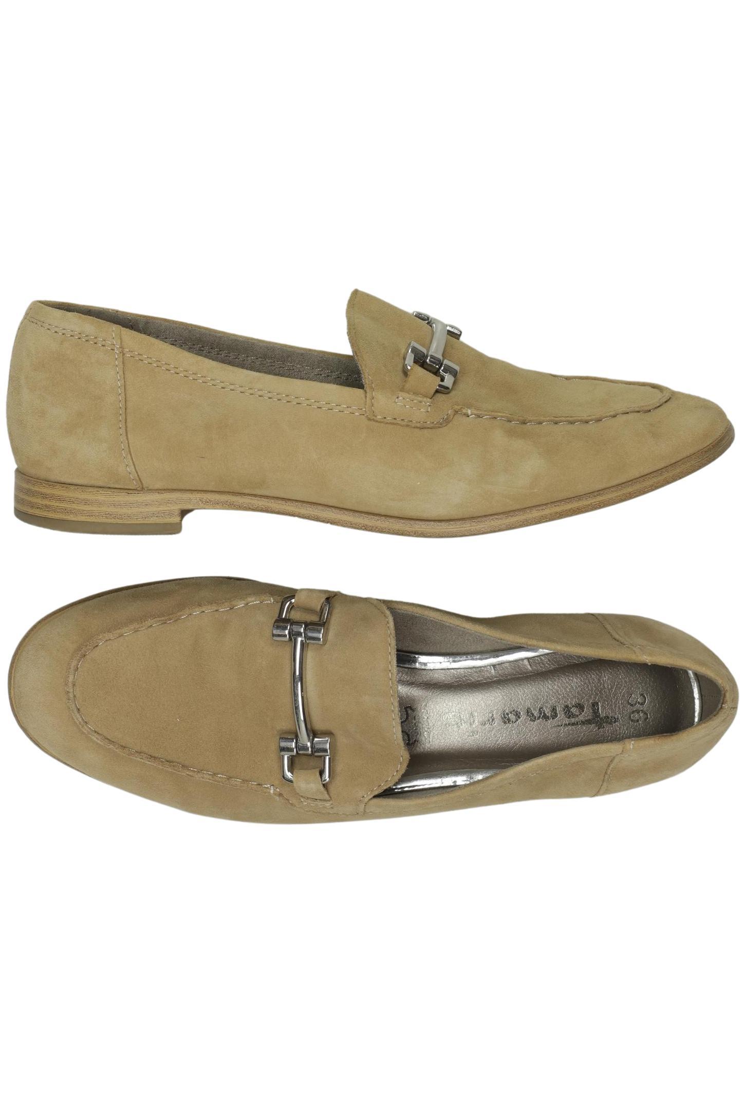

Tamaris Damen Halbschuh, beige, Gr. 36