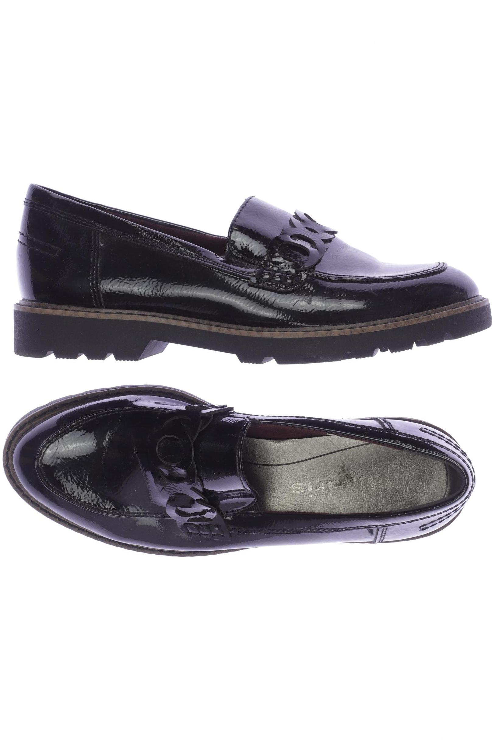 

Tamaris Damen Halbschuh, schwarz, Gr. 37