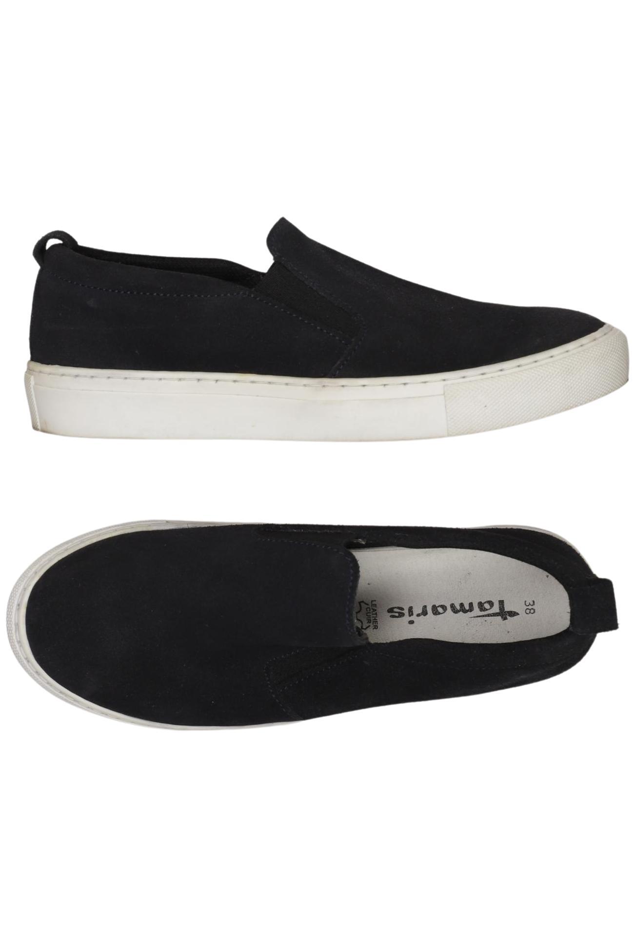 

Tamaris Damen Halbschuh, schwarz, Gr. 38