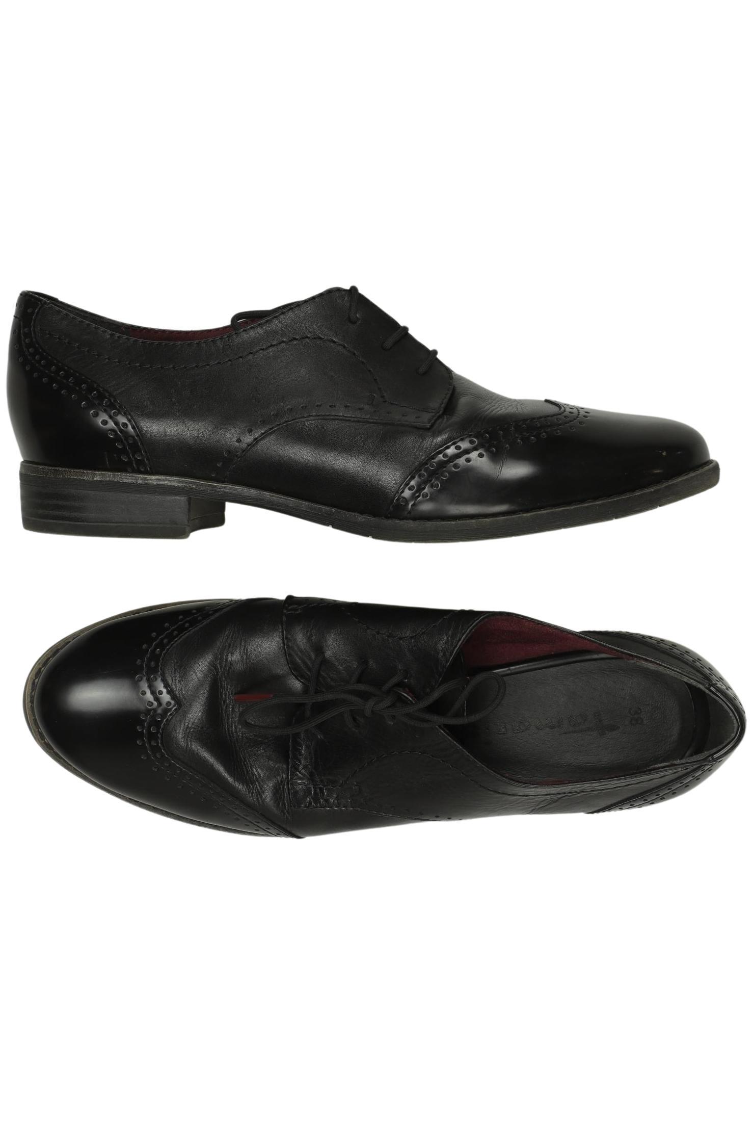 

Tamaris Damen Halbschuh, schwarz, Gr. 38