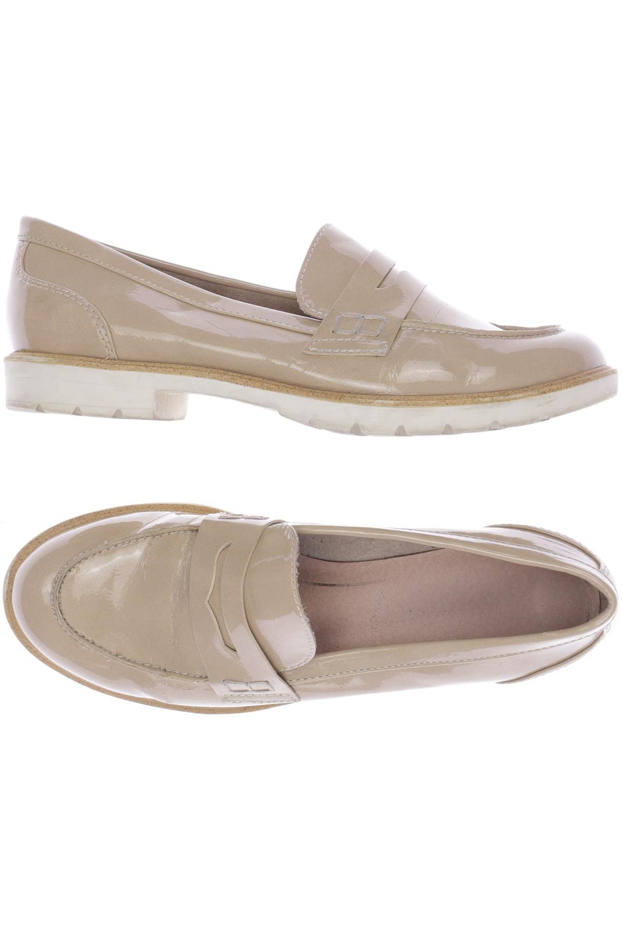 

Tamaris Damen Halbschuh, beige, Gr. 37