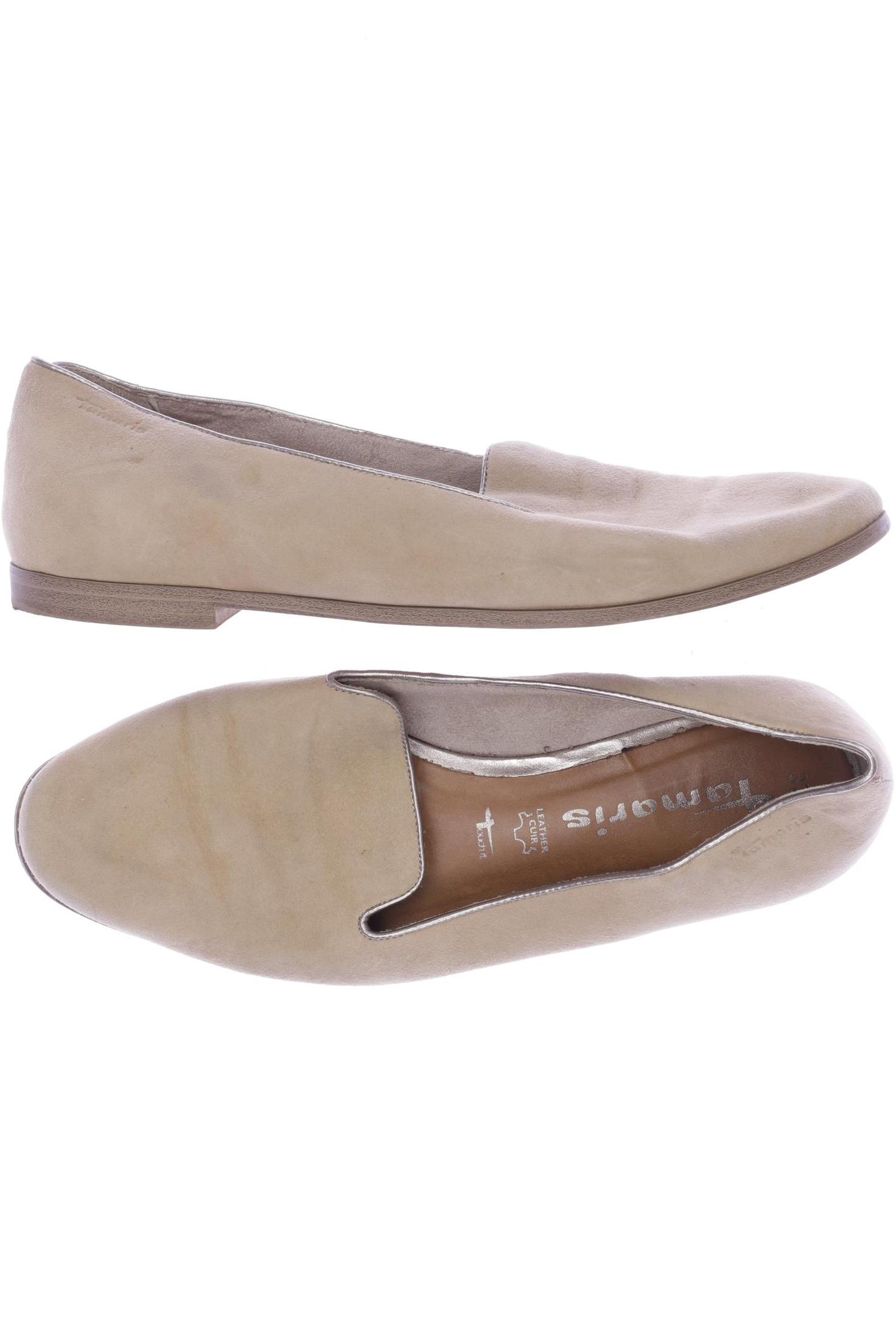 

Tamaris Damen Halbschuh, beige, Gr. 37