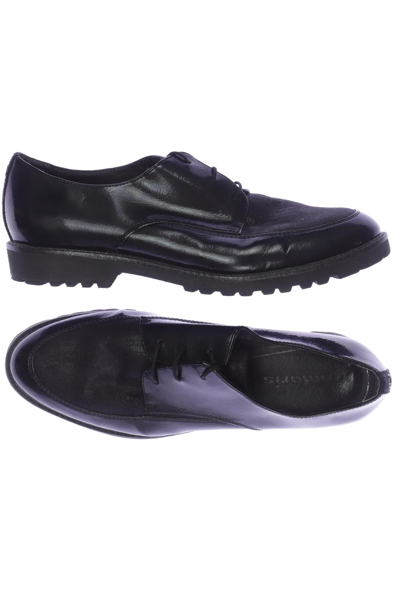 

Tamaris Damen Halbschuh, schwarz, Gr. 41