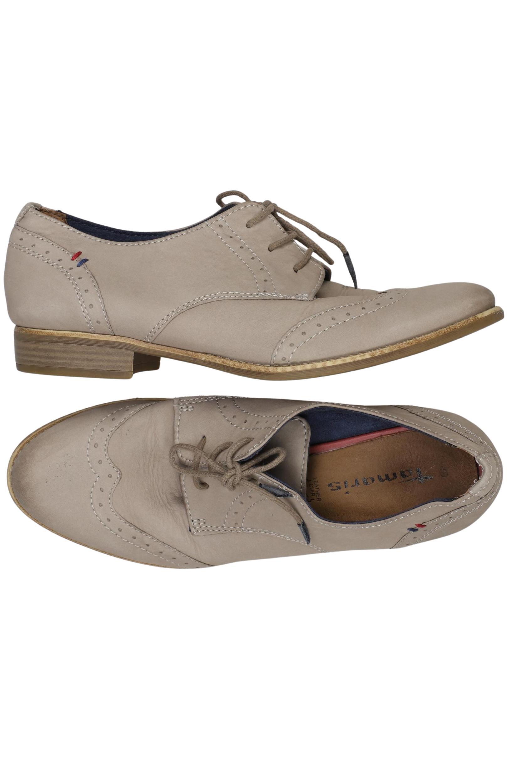 

Tamaris Damen Halbschuh, beige, Gr. 40