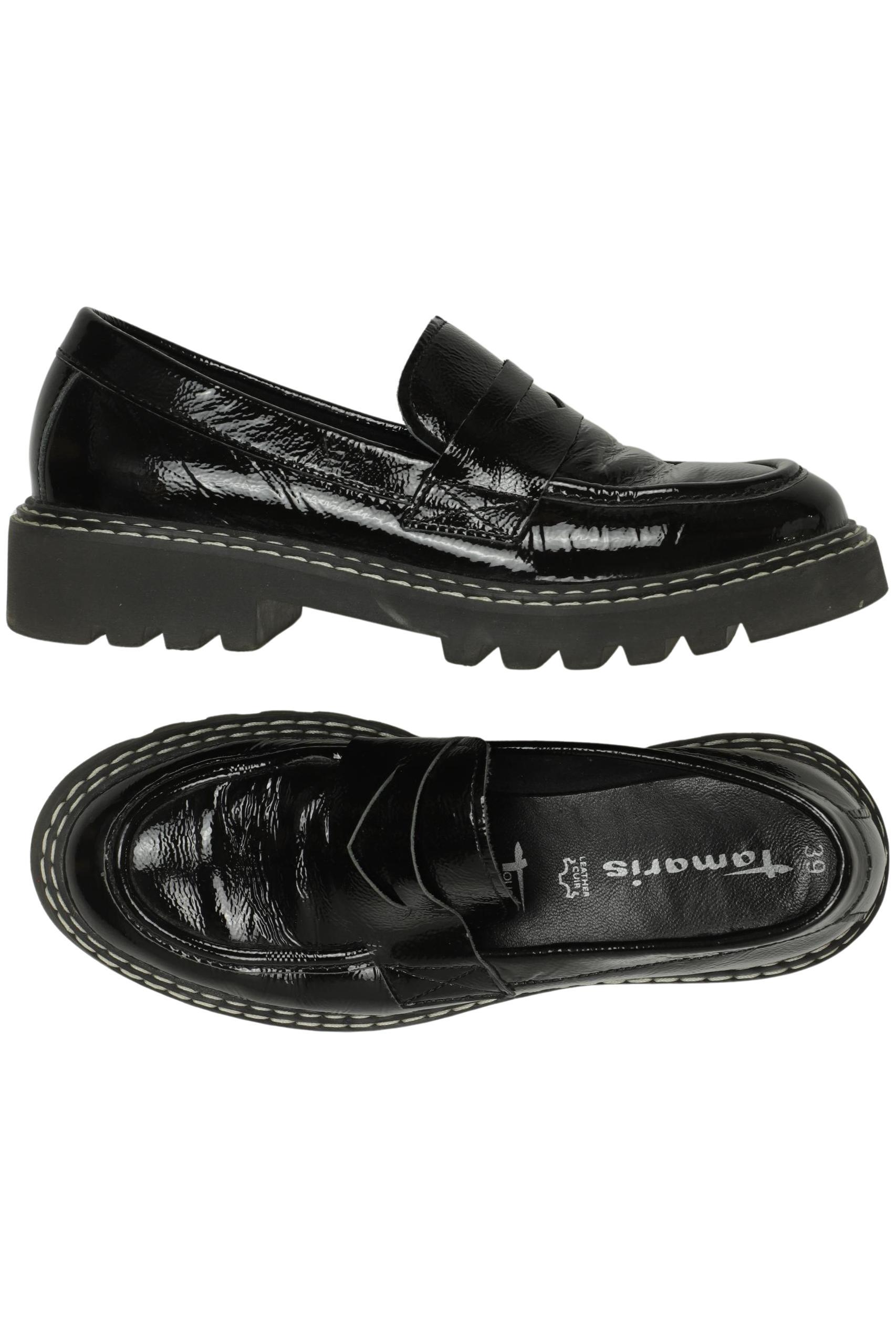 

Tamaris Damen Halbschuh, schwarz, Gr. 39